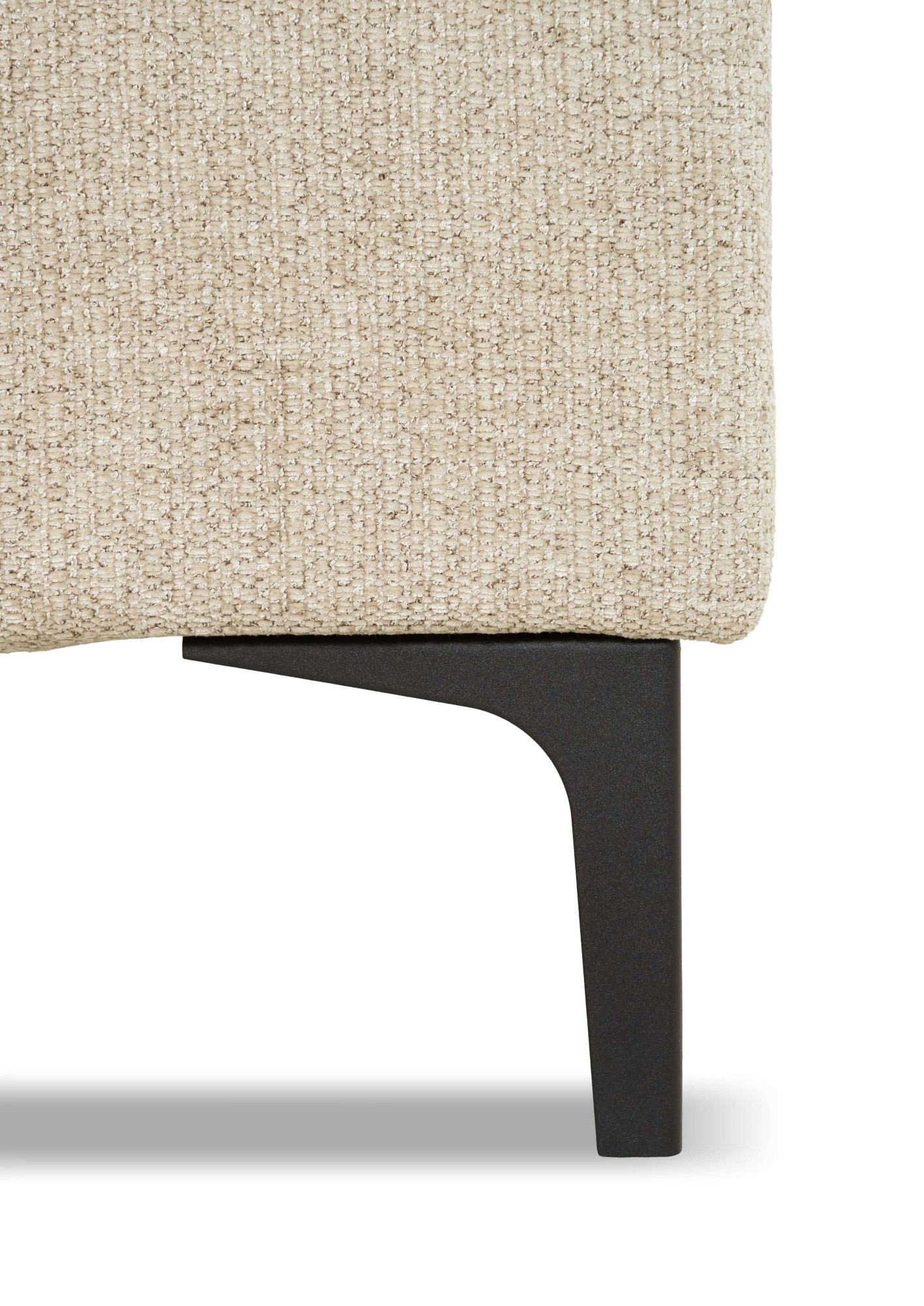 GOODproduct Wohnlandschaft »OLAND U-Form, XXL, B: 342 cm, Skandi-Design, Chenille« Skandi-Design in Struktur, Flachgewebe, Luxus-Microfaser, Boucle