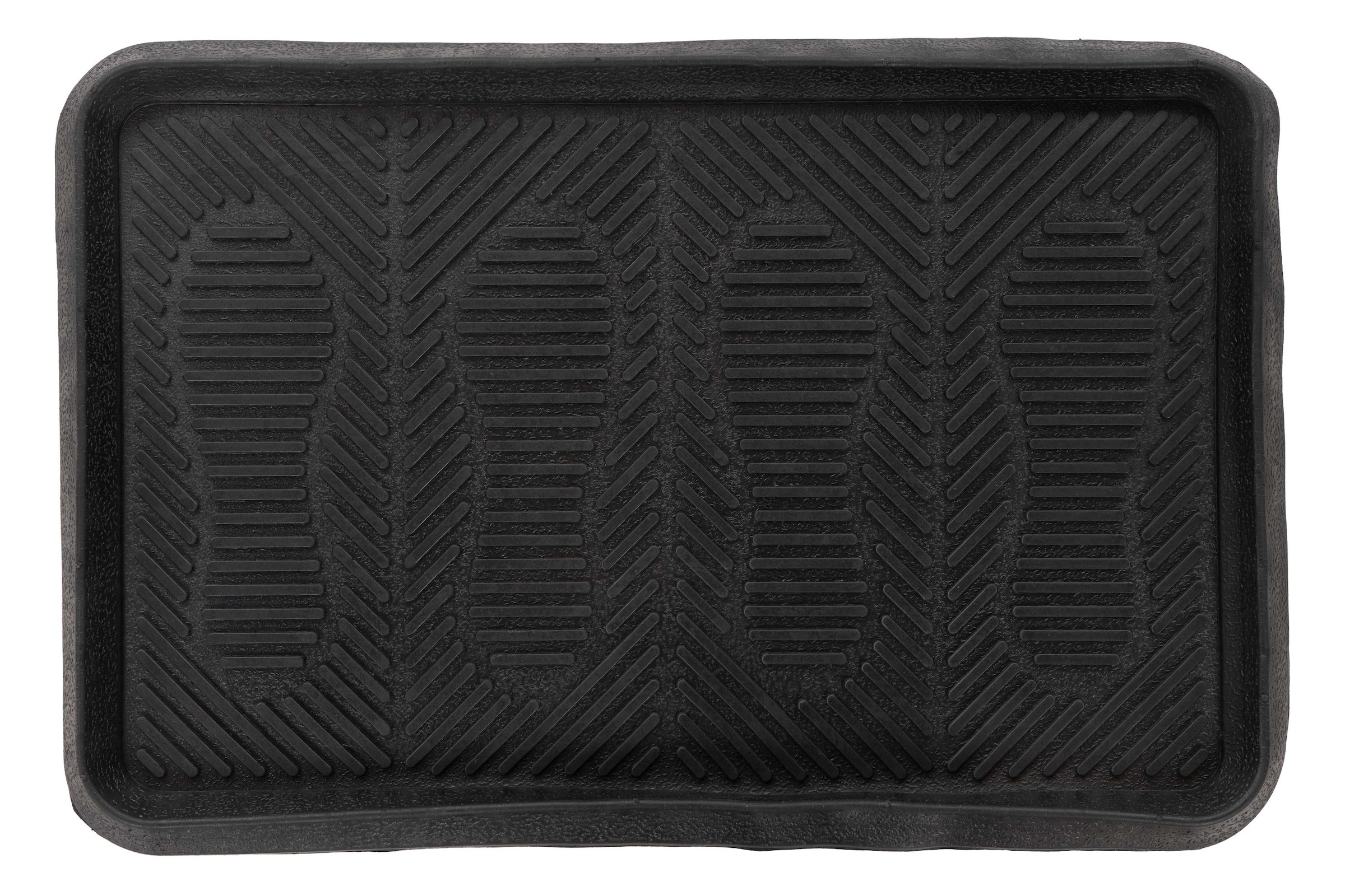 Image of Kayoom Fussmatte "First Step 125" rechteckig 28 mm Höhe Türmatte, Eingang, Schale, Schuhablage, Plastik