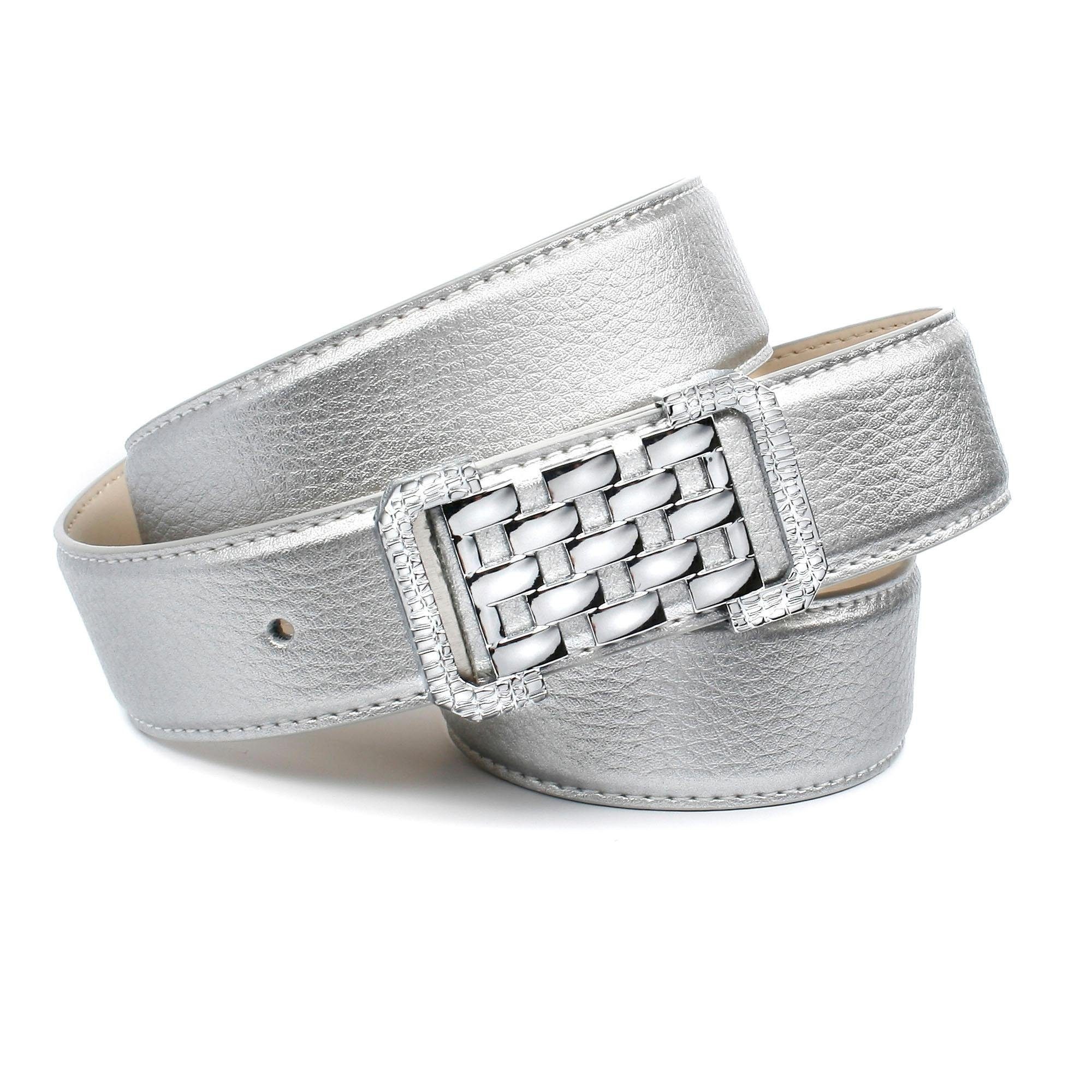 Image of Anthoni Crown Ledergürtel, in Hirschprägung, Schliesse in Gitter-Optik bei Ackermann Versand Schweiz