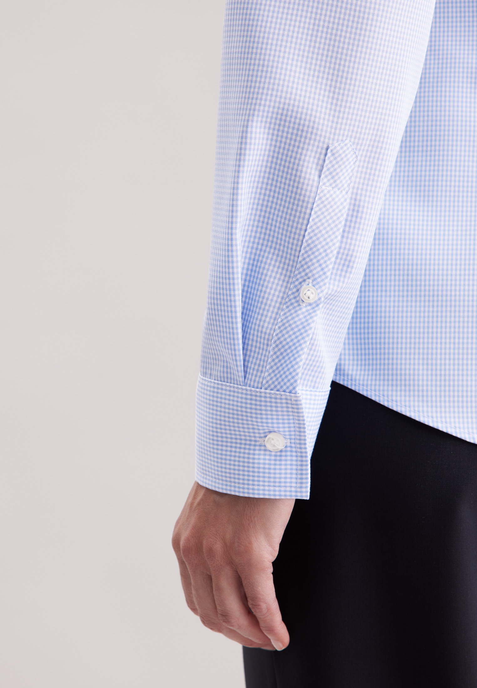 seidensticker Blouse chemise , 1/1 Kragen
