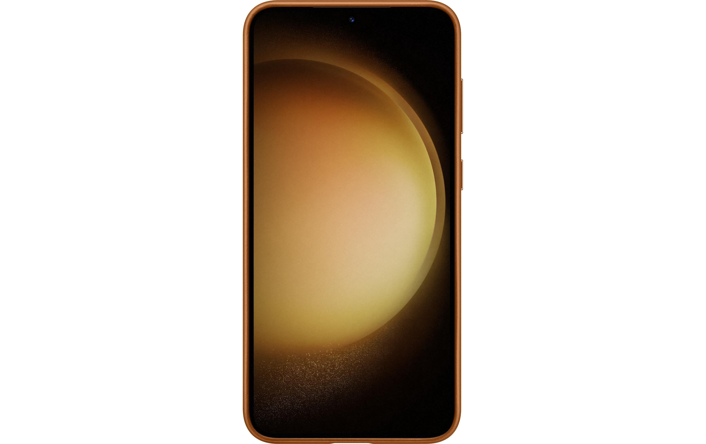 Handyhülle »Leather Cover Camel«, Samsung Galaxy S23+