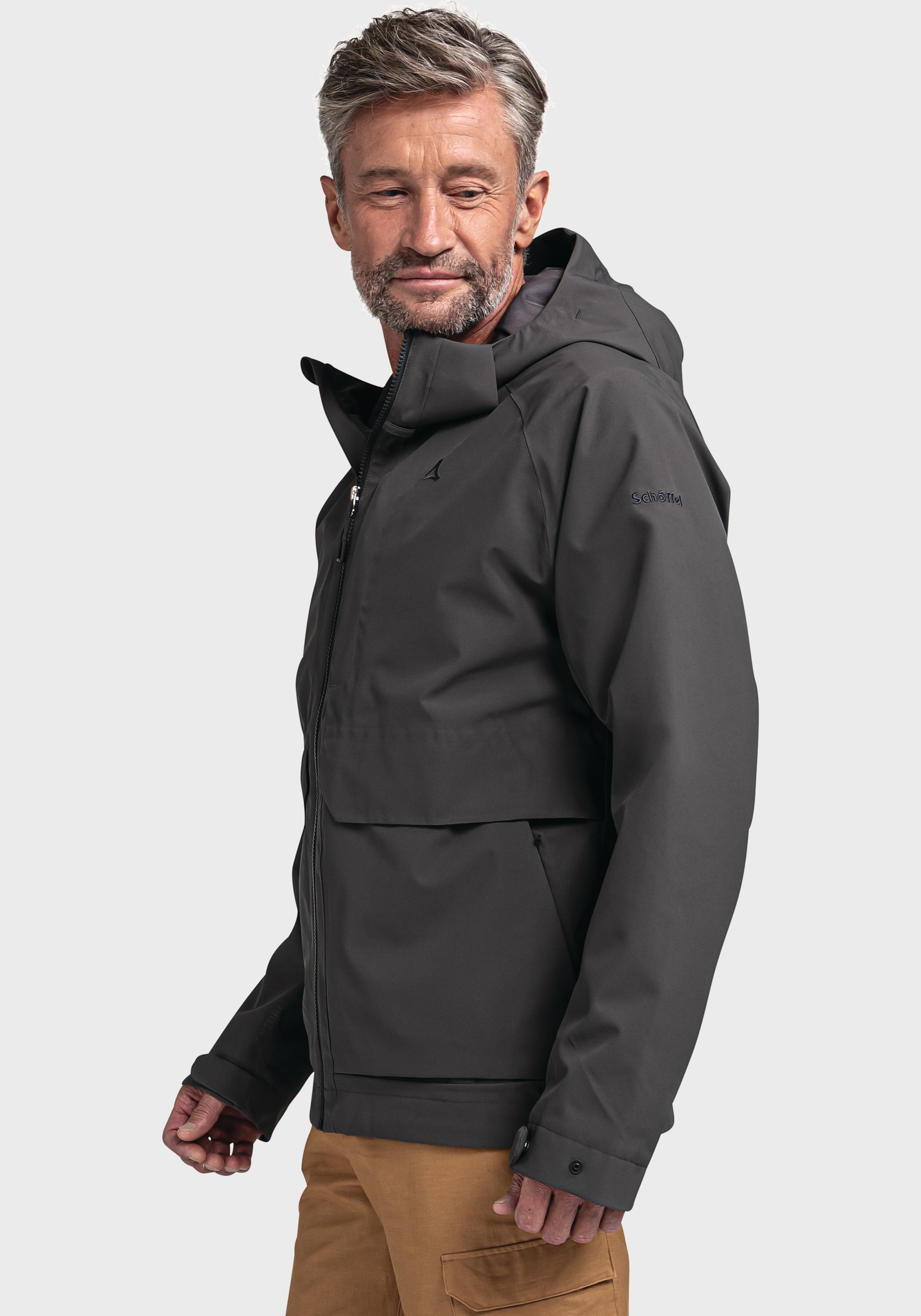 Schöffel Outdoorjacke »Jacket Lausanne M«, mit Kapuze