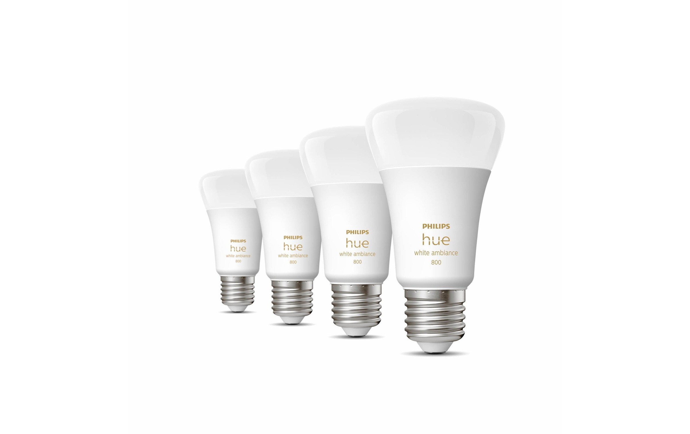 Philips Hue Spezialleuchtmittel »White Ambian«, E27, Neutralweiss-Tageslichtweiss-Kaltweiss-Warmweiss