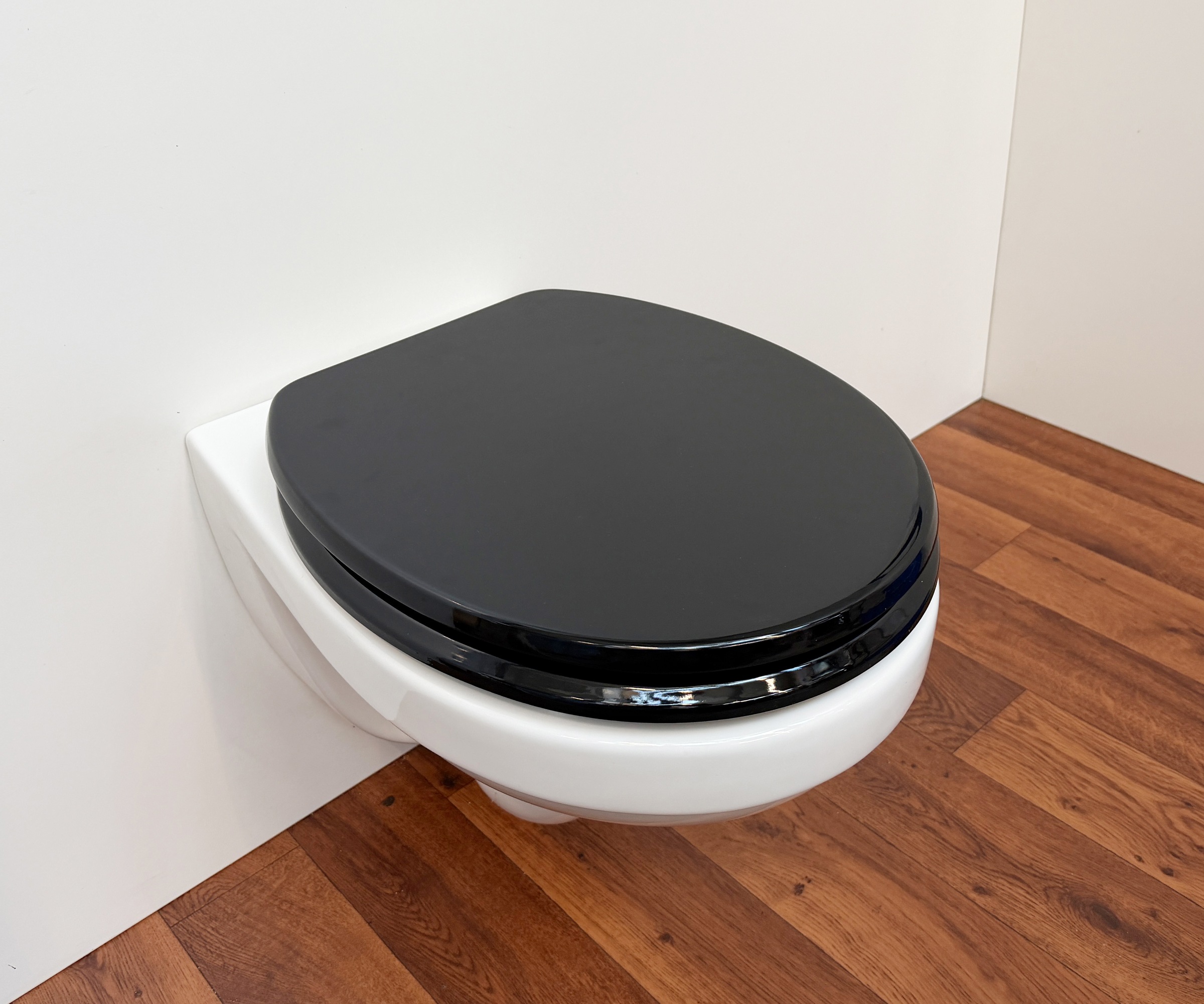 welltime WC-Sitz "Classic Colours" Kratzfester Klo-Sitz mit einem Holzkern und Absenkautomatik