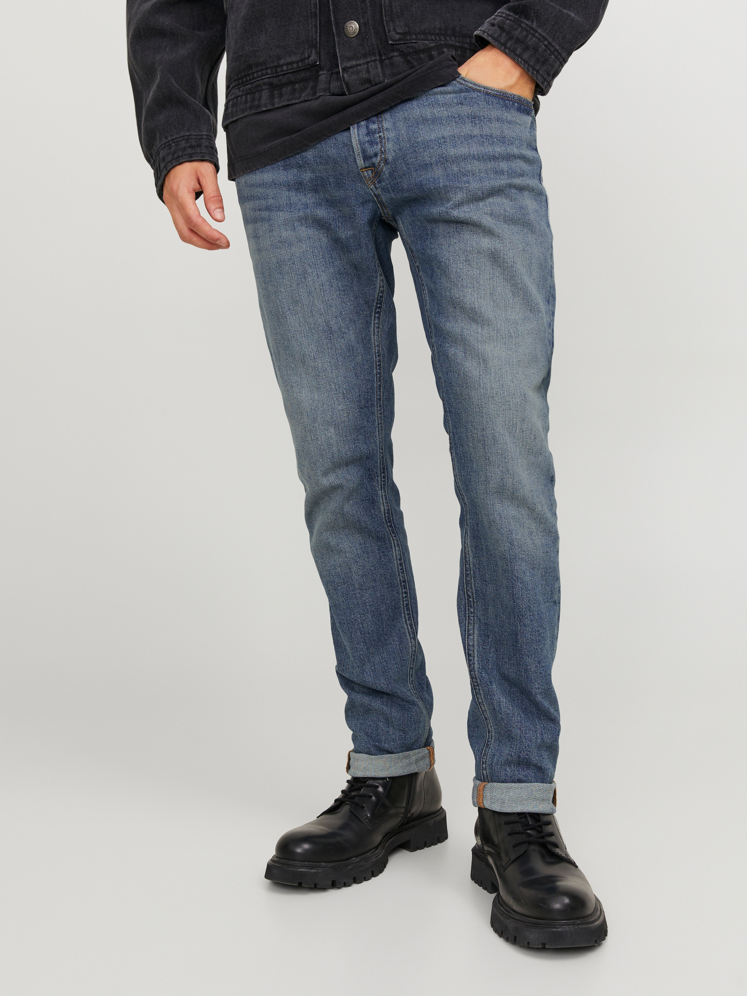 Image of Jack & Jones Slim-fit-Jeans "JJIGLENN JJCOLE AM 171 SN"
