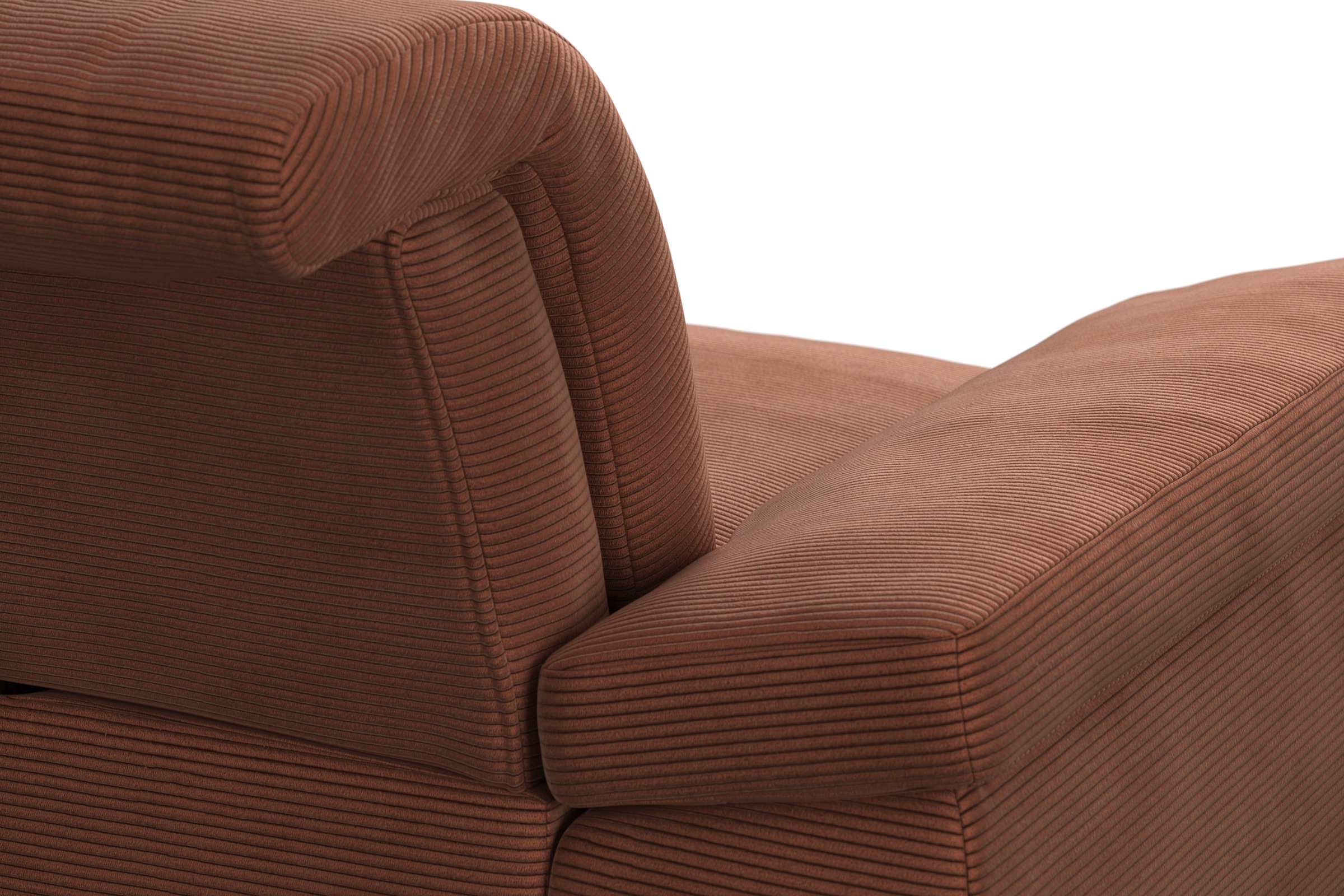 sit&more Ecksofa »Cabana L-Form« Recamiere, wahlweise mit Sitztiefen-, Armlehnen- und Kopfteilfunktion