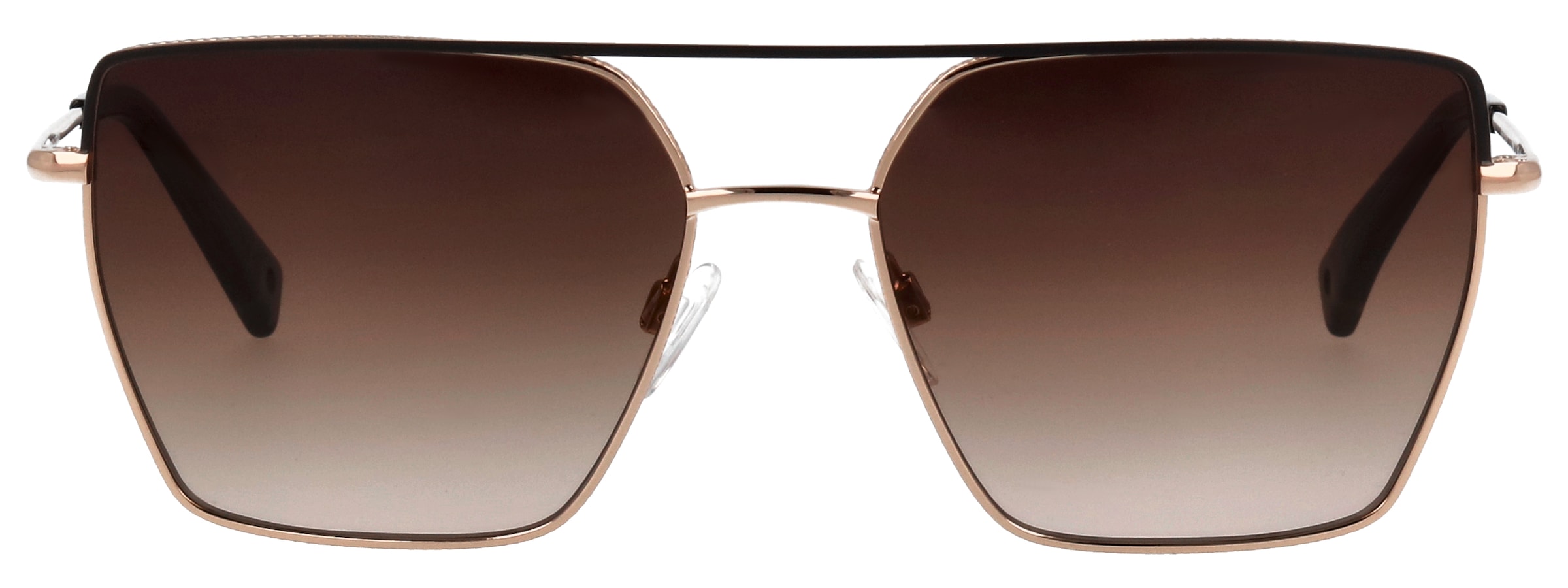 BRENDEL eyewear Sonnenbrille »Modell 905064« Form Pilot, Logoschriftzug auf Bügel, Metallfassung