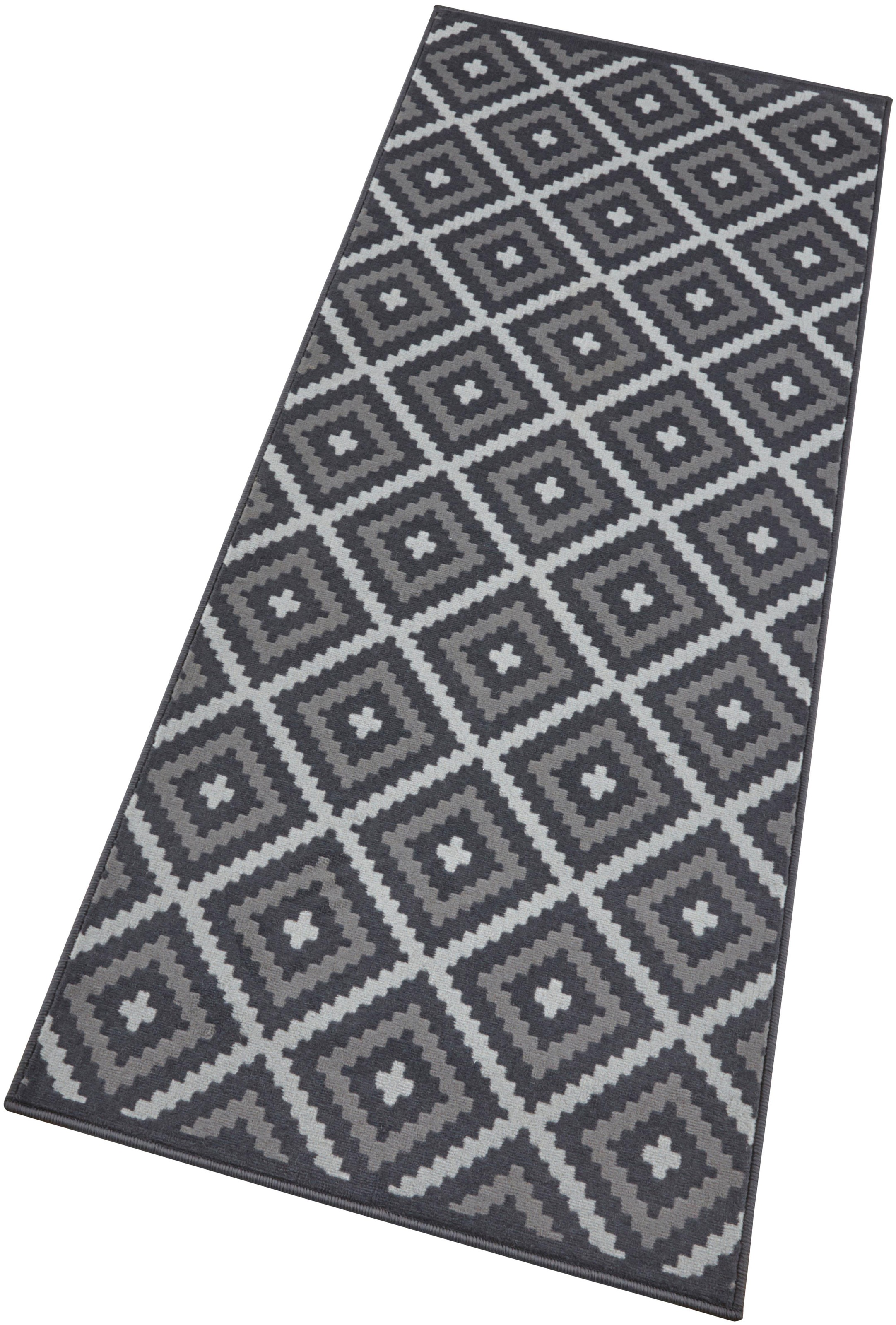 Image of HANSE Home Läufer »Snug«, rechteckig, 9 mm Höhe, Kurzflor, Modernes Design mit geometrischem Muster, Gekettelt, Wohnzimmer, Schlafzimmer, Robust, Pflegeleicht bei Ackermann Versand Schweiz