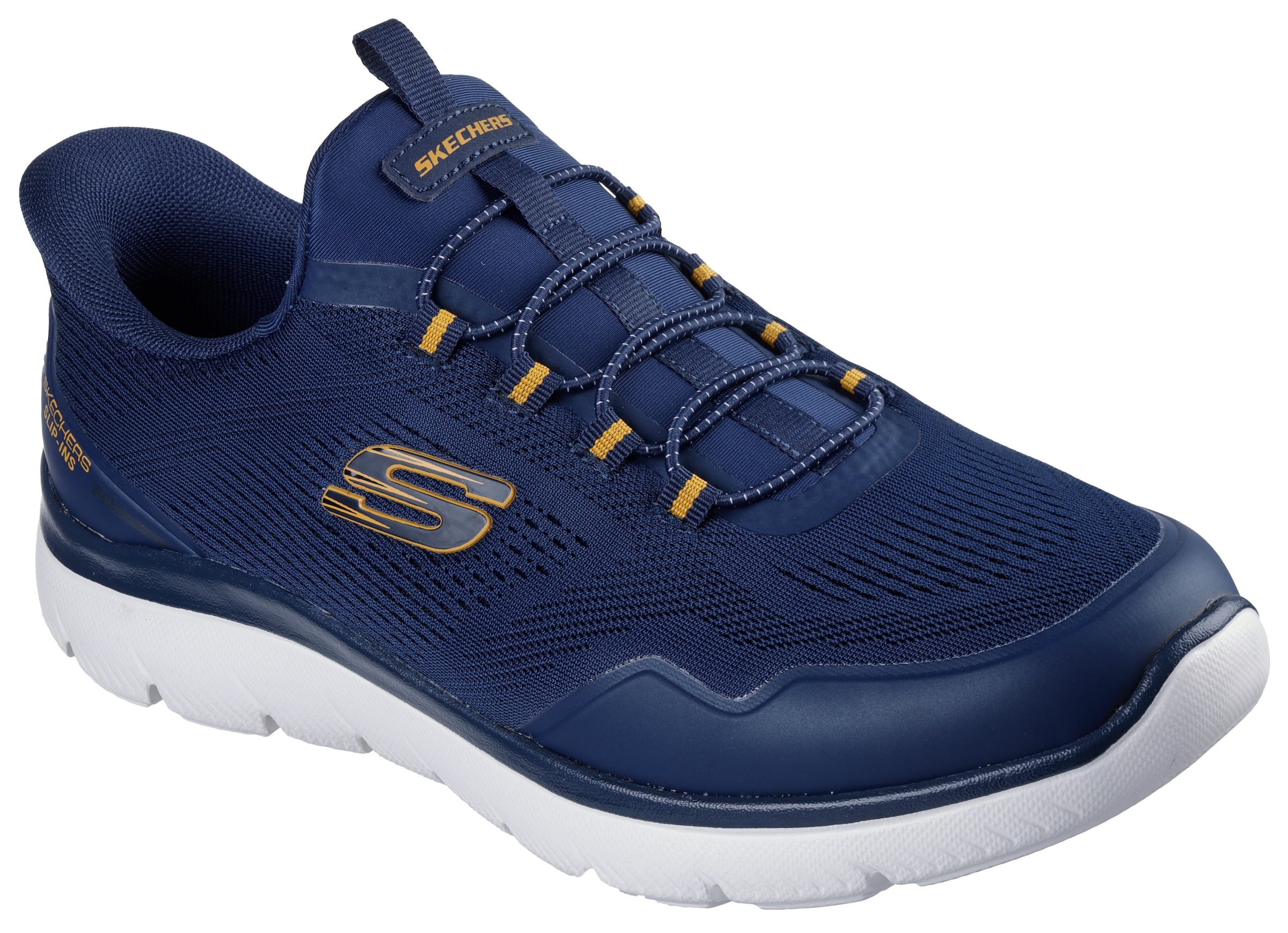 Image of Skechers Slip-On Sneaker "SUMMITS" Freizeitschuh, Schnürschuh mit Memory Foam
