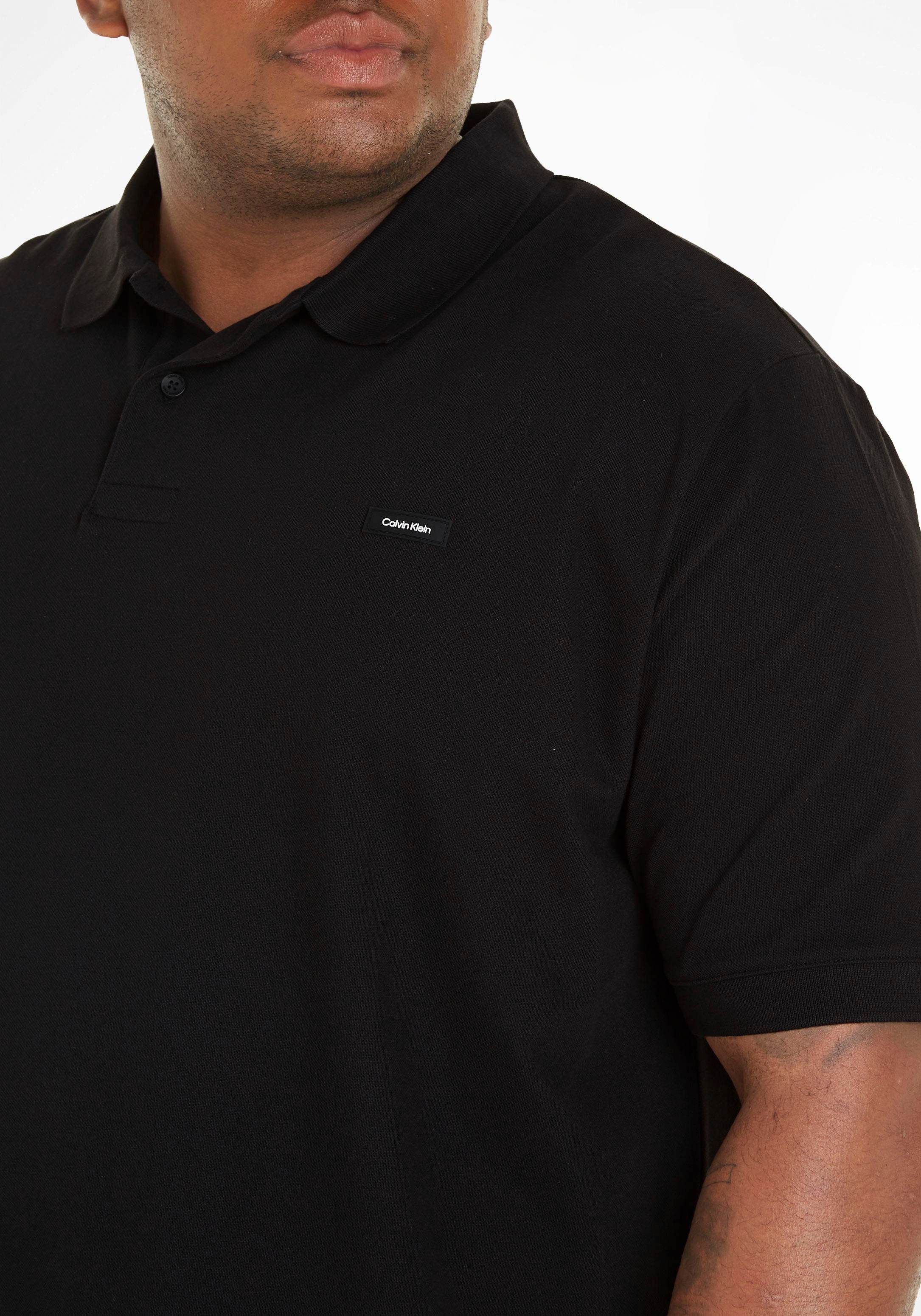 Calvin Klein Big&Tall Poloshirt »BT-STRETCH PIQUE SLIM POLO«, in grossen Grössen mit Polokragen
