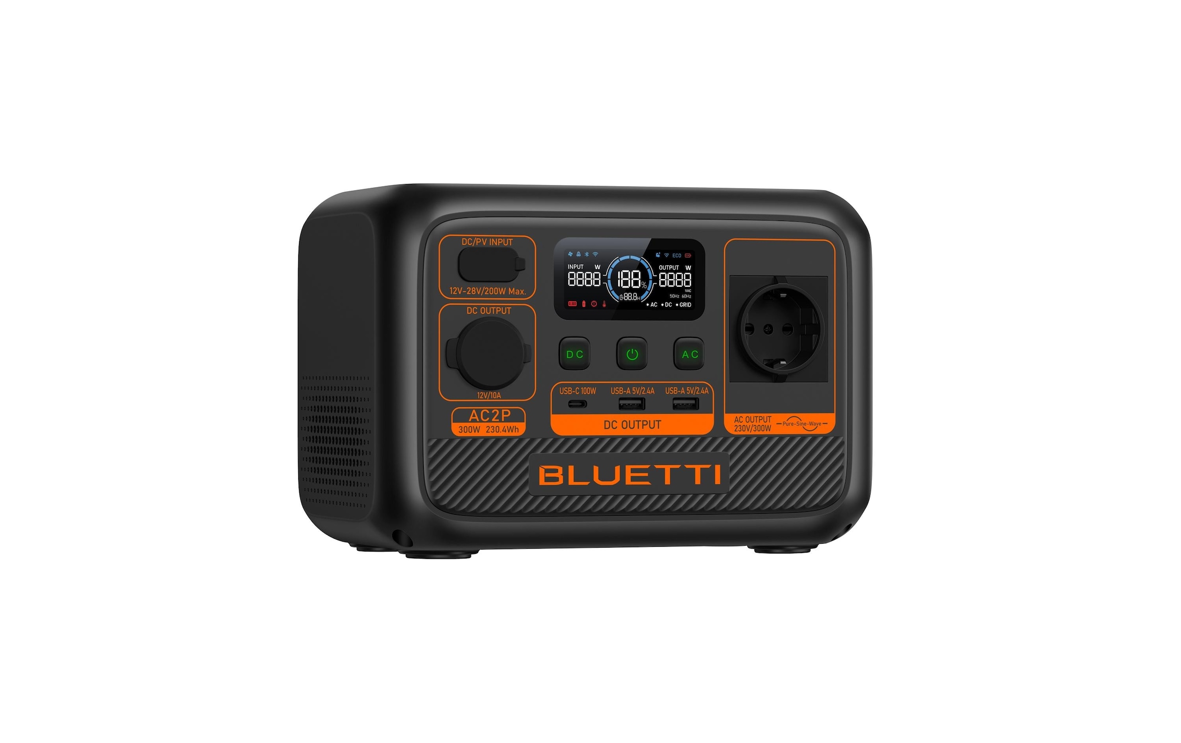 BLUETTI Powerbank »AC2P 230.4 Wh«