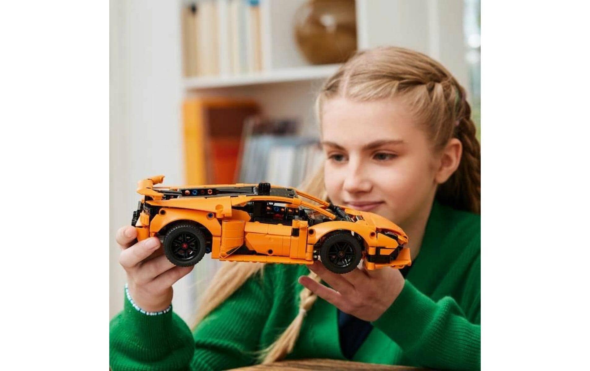 LEGO® Konstruktionsspielsteine »Lamborghini Huracán Tecnica Orange (42196), LEGO Technic« Exklusives Set; Made in Europe