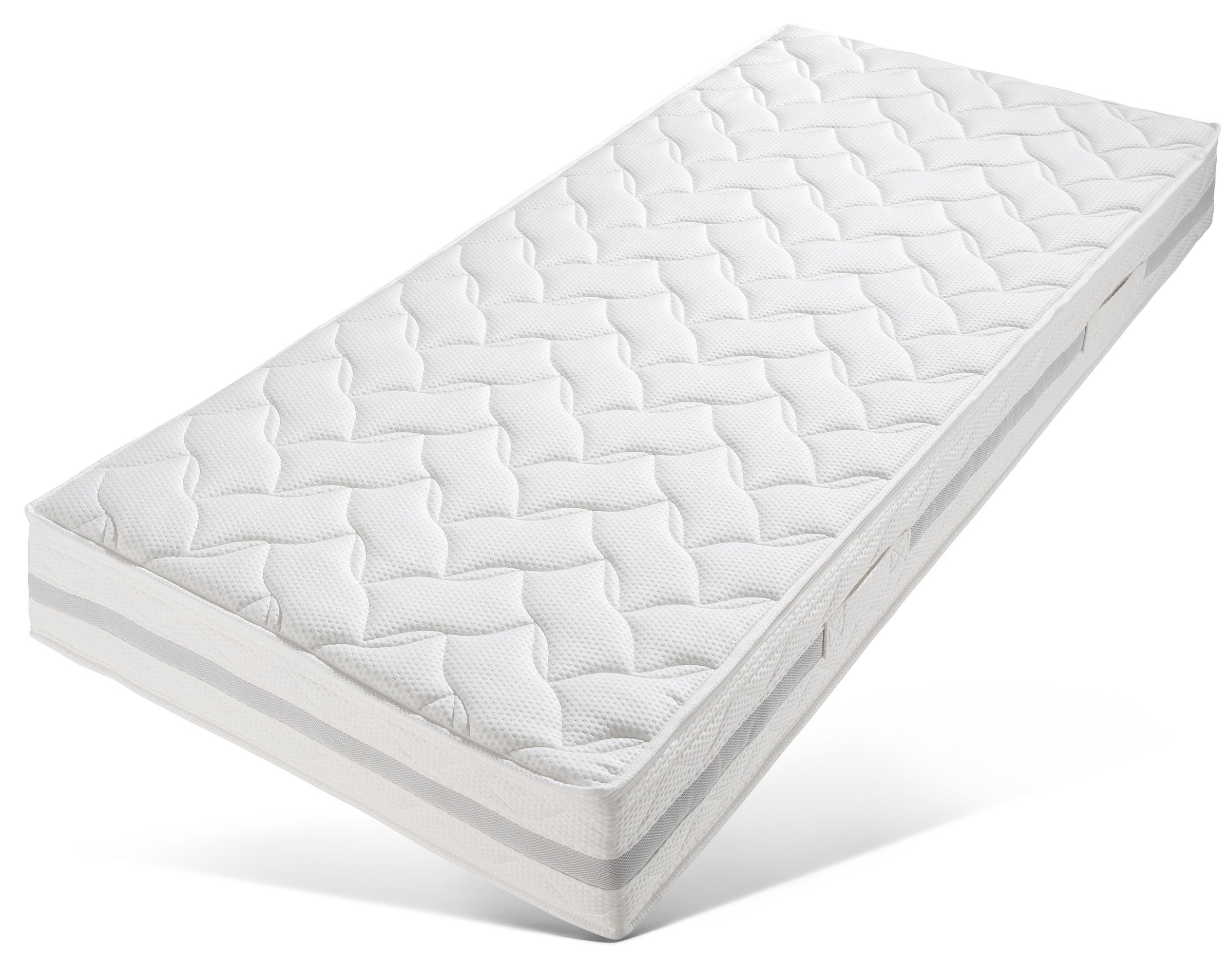 Breckle Northeim Kaltschaummatratze »Novum Plus«, 25 cm hoch, Raumgewicht: 55 kg/m³, (1 St.), atmungsaktive Matratze, 90x200 cm und weitere Grössen erhältlich