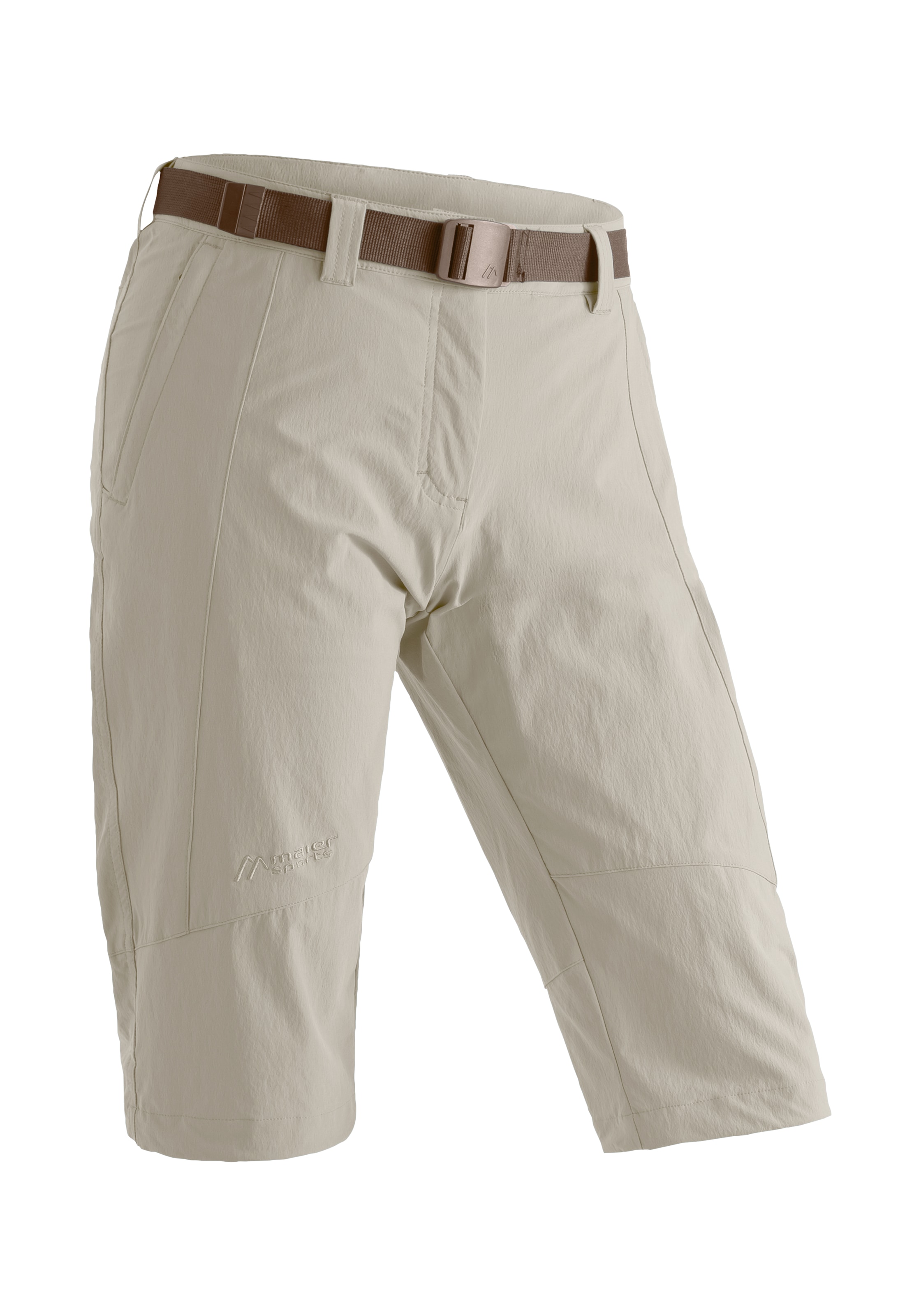 Caprihose »Kluane«, Damen Shorts, kurze Wanderhose, Outdoorhose mit 2 Taschen, Regular...