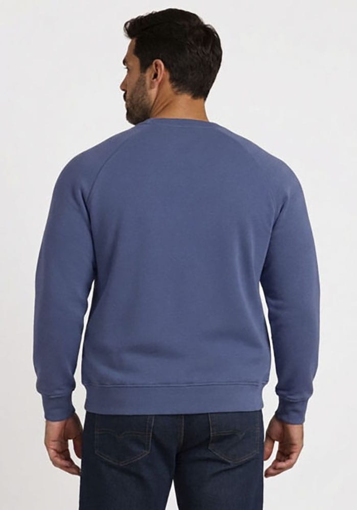 Man's World Plus Rundhalsshirt »auch in Grosse Grössen bis Gr. 7XL Bauch-Fit« 2-er Pack,  normaler Schnitt, Langarm, unifarbenes Basic