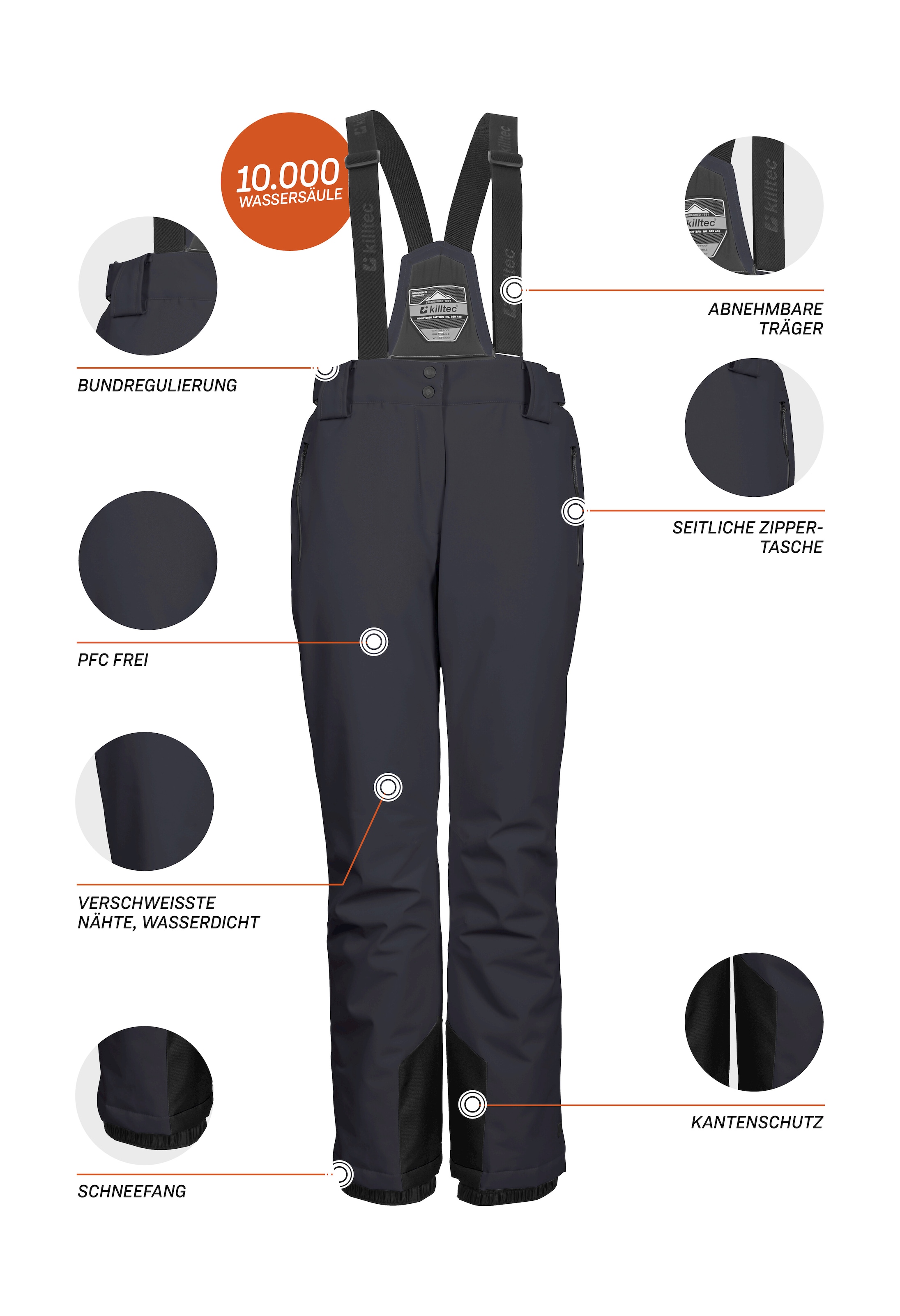 Killtec Skihose »KSW 249 WMN SKI PNTS«