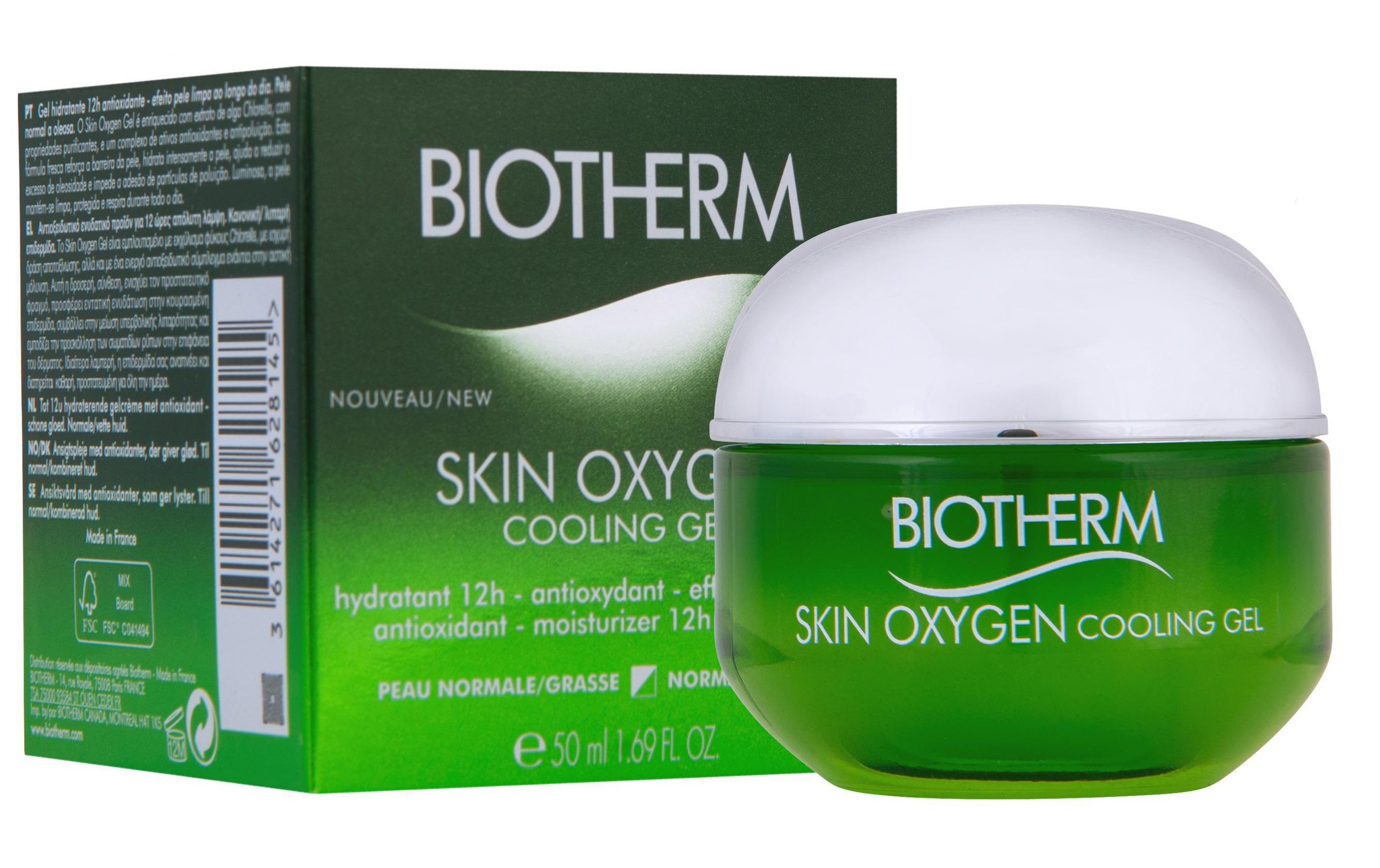 BIOTHERM Gesichtsgel »Skin Oxygen Cooling 50 ml«, Premium Kosmetik
