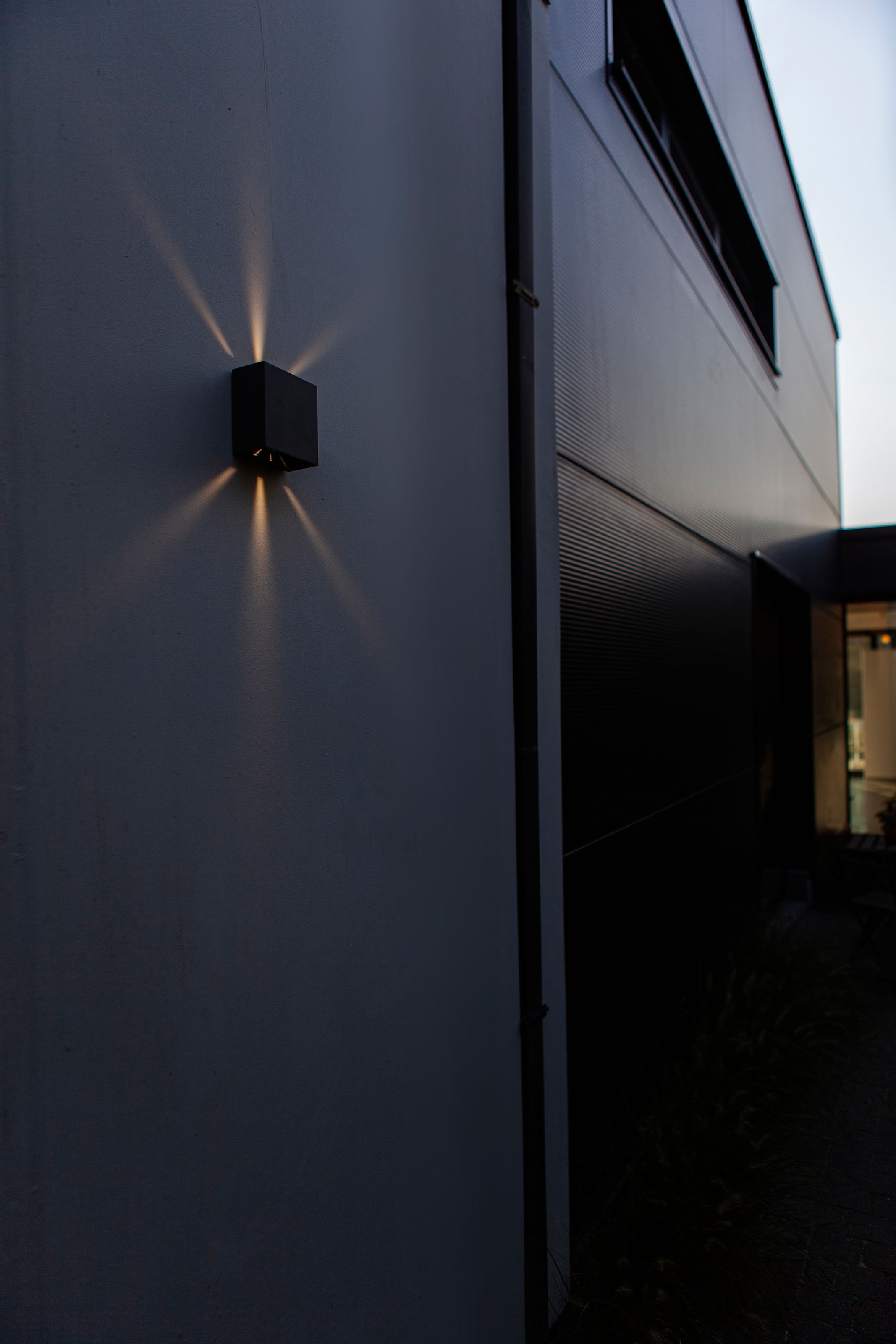 LUTEC LED Aussen-Wandleuchte »GEMINI«, Leuchtmittel LED-Modul | LED fest integriert