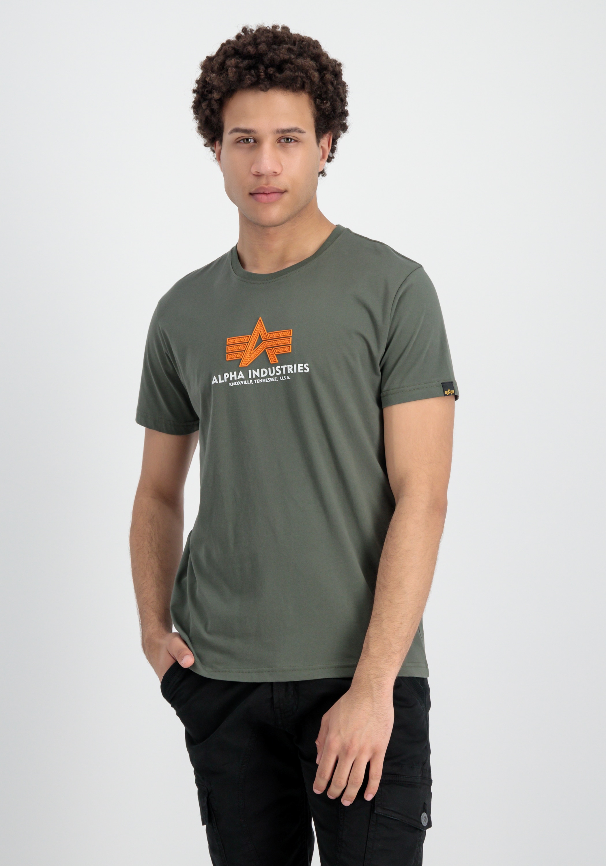Alpha Industries T-Shirt »Alpha Industries Men - T-Shirts Basic T Rubber«