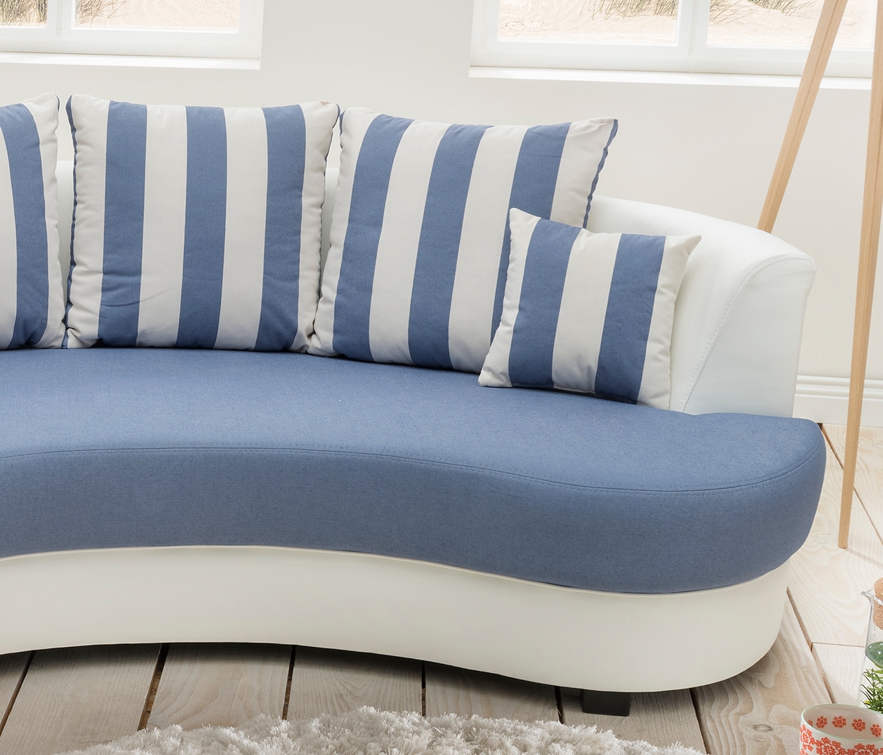 INOSIGN Ecksofa »Limoncello organische Formensprache, L-Form«, ergonomische Form