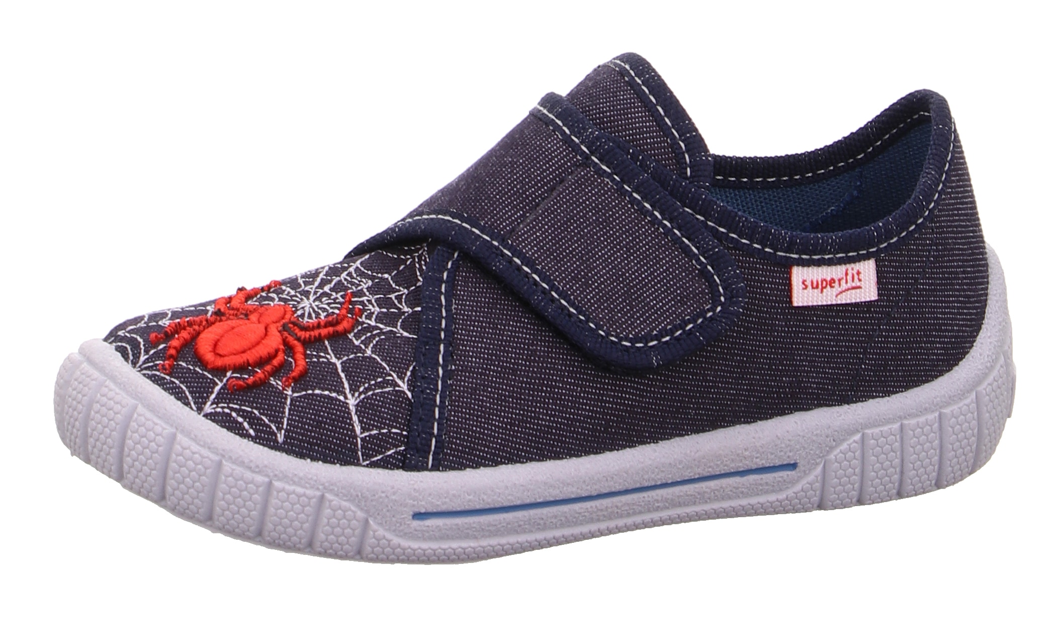 Image of Superfit Hausschuh "BILL, WMS: mittel" Klettschuh, Kindergarten Schuh mit schönem Motiv