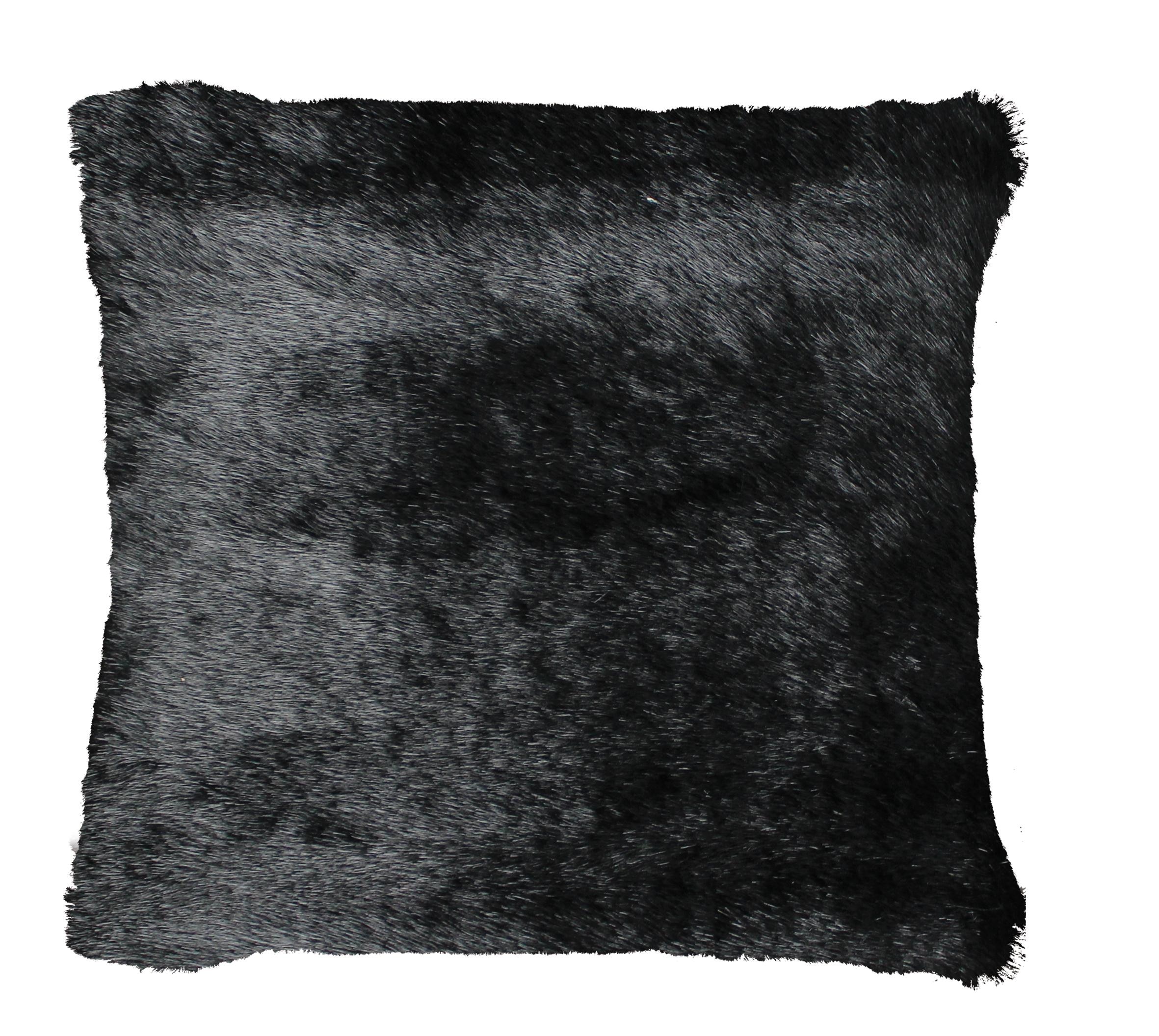Image of Gözze Fellkissen "Nerz" im Fell-Look, Kissenhüle mit Füllung, 1 Stück, 50 cm x 50 cm