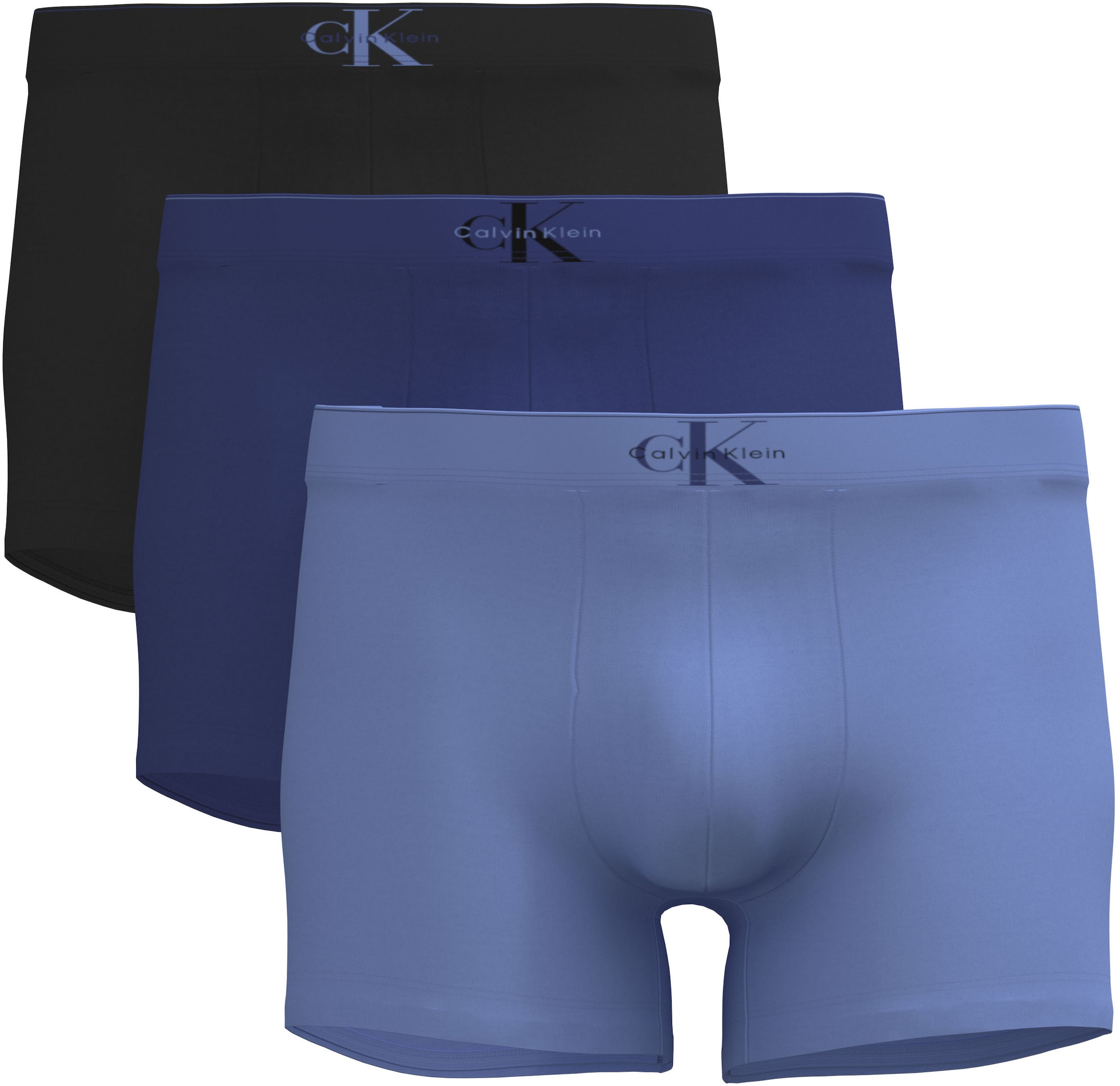 Calvin Klein Underwear Tronc »Trunk 3PK« Paquet, 3er-Pack,  Körpernahe Passform mit elastischem Bund