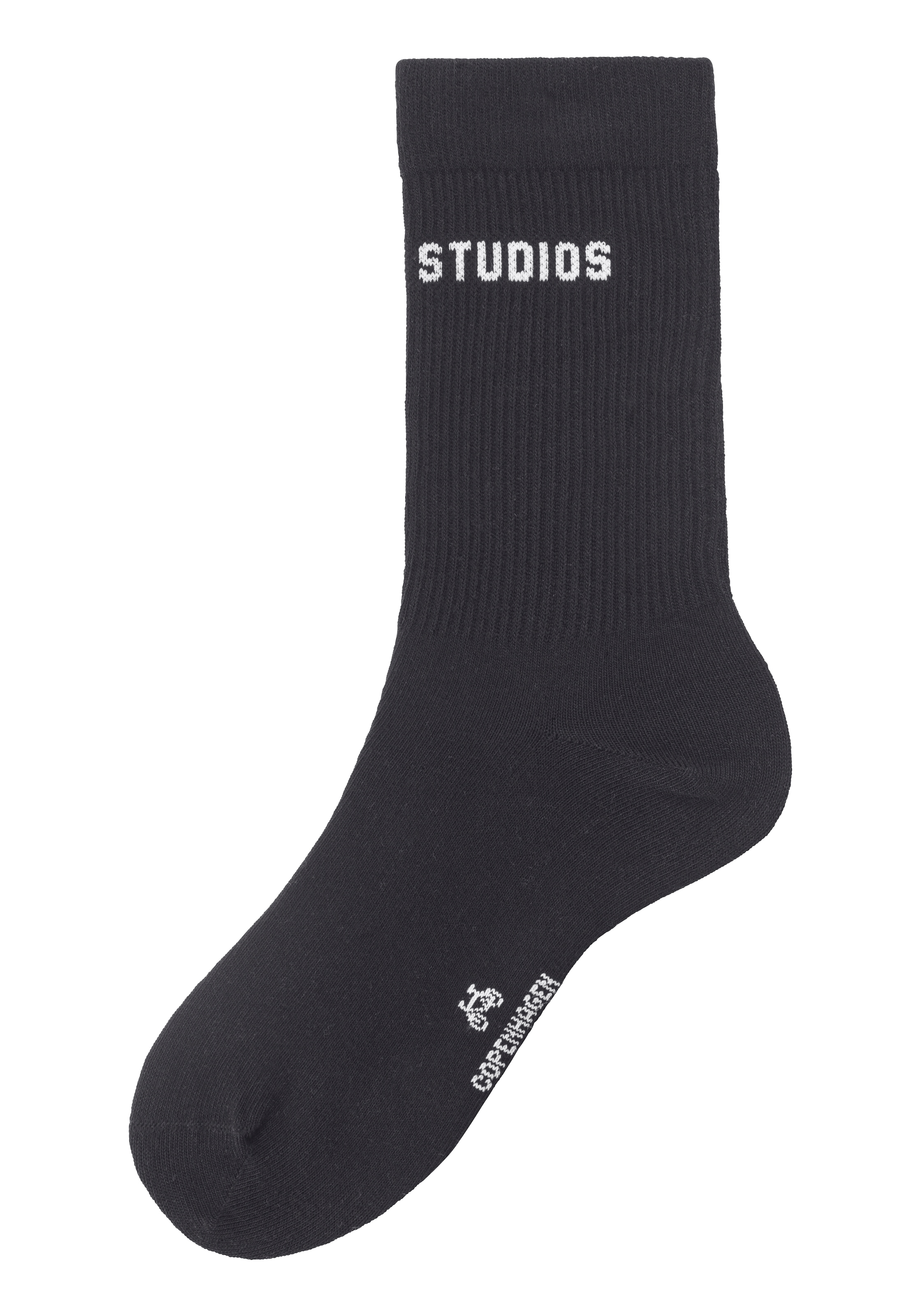 Copenhagen Studios Tennissocken, (Packung, 2 Paar), ohne Frottee