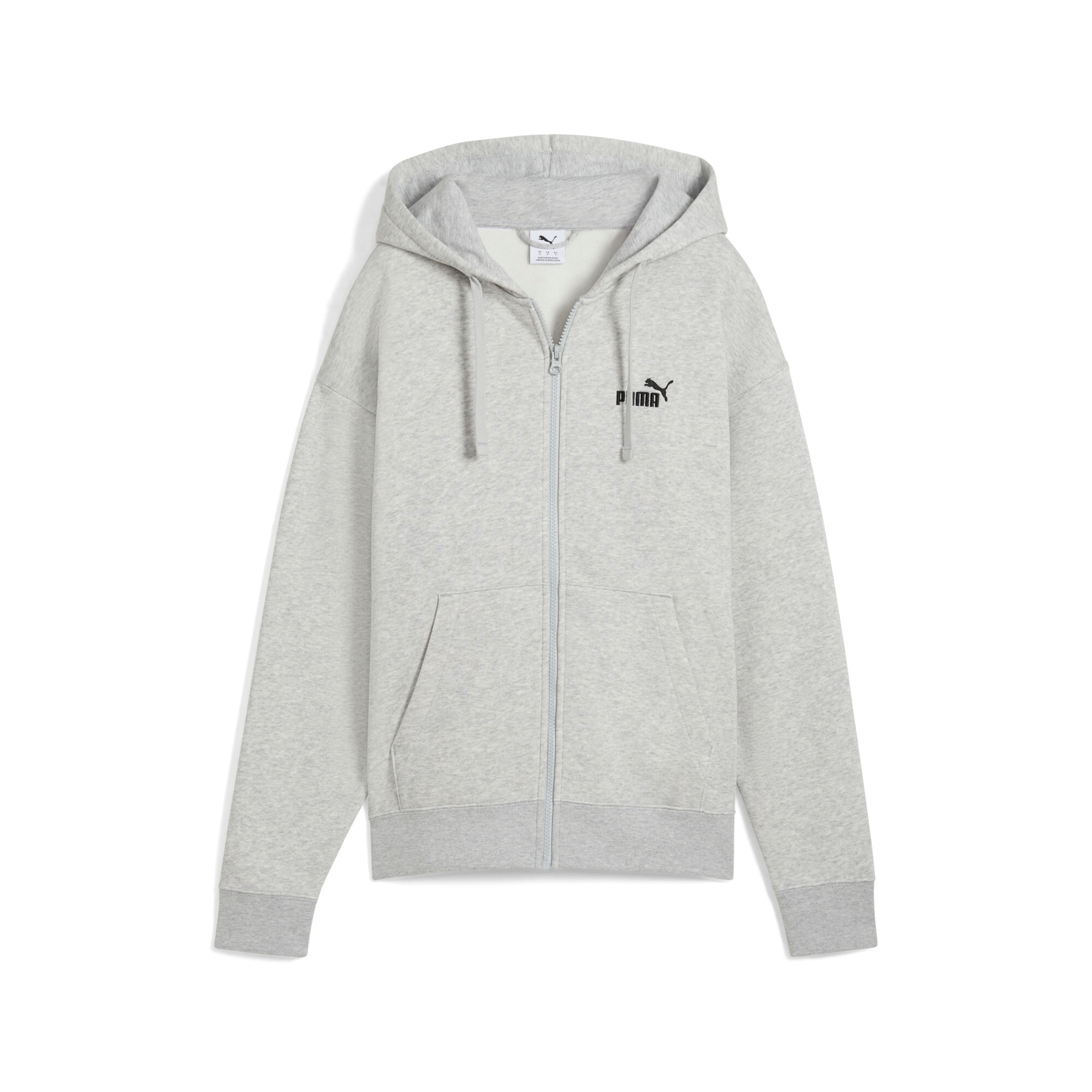 PUMA Kapuzensweatshirt »ESS SMALL NO. 1 LOGO COMFORT FULL-ZIP HOODIE FL«