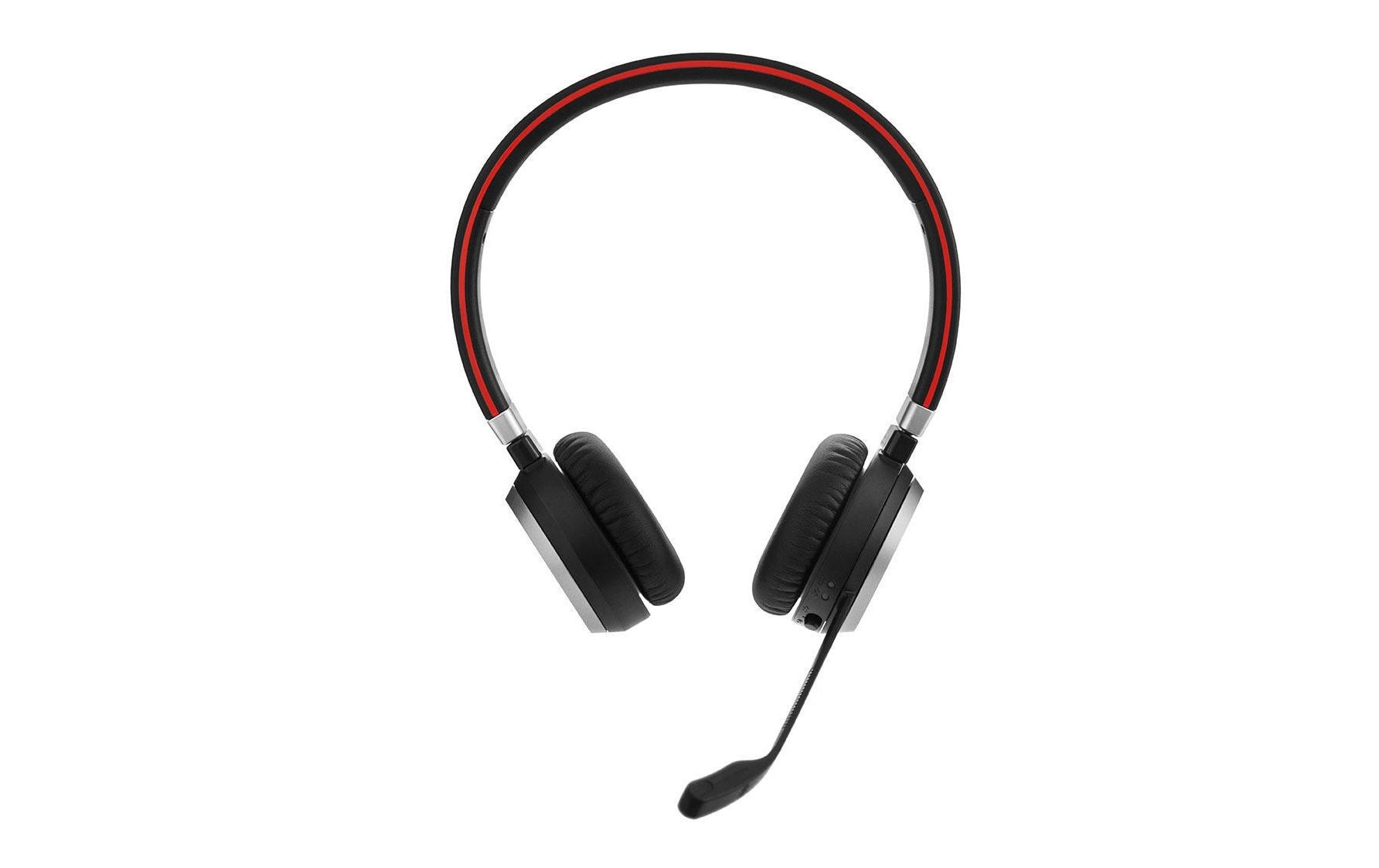 Jabra Headset »Evolve 65SE Duo UC«, Noise-Cancelling
