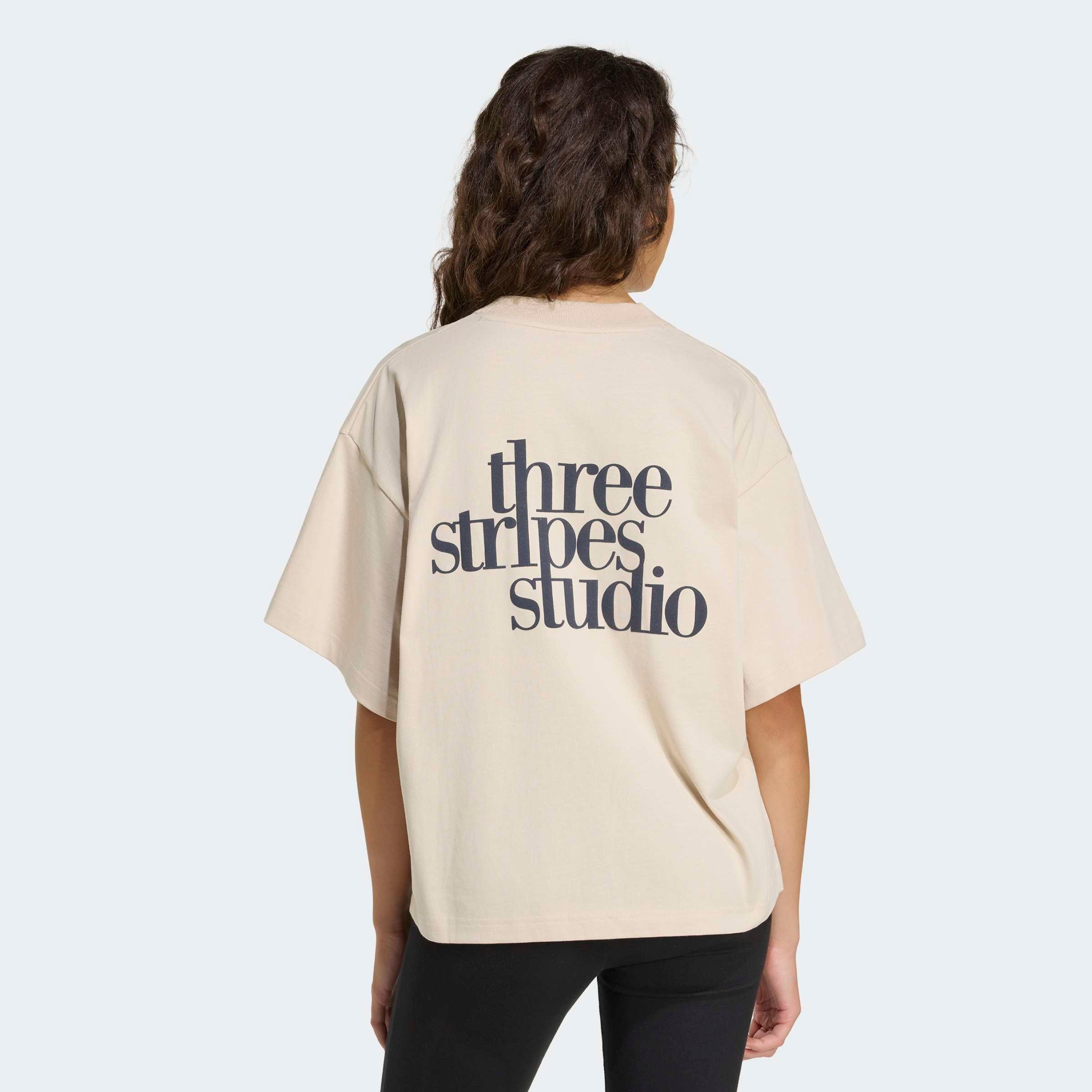 Image of adidas Sportswear T-Shirt "W 3SS GFX TEE2" Print T-Shirt, locker geschnitten