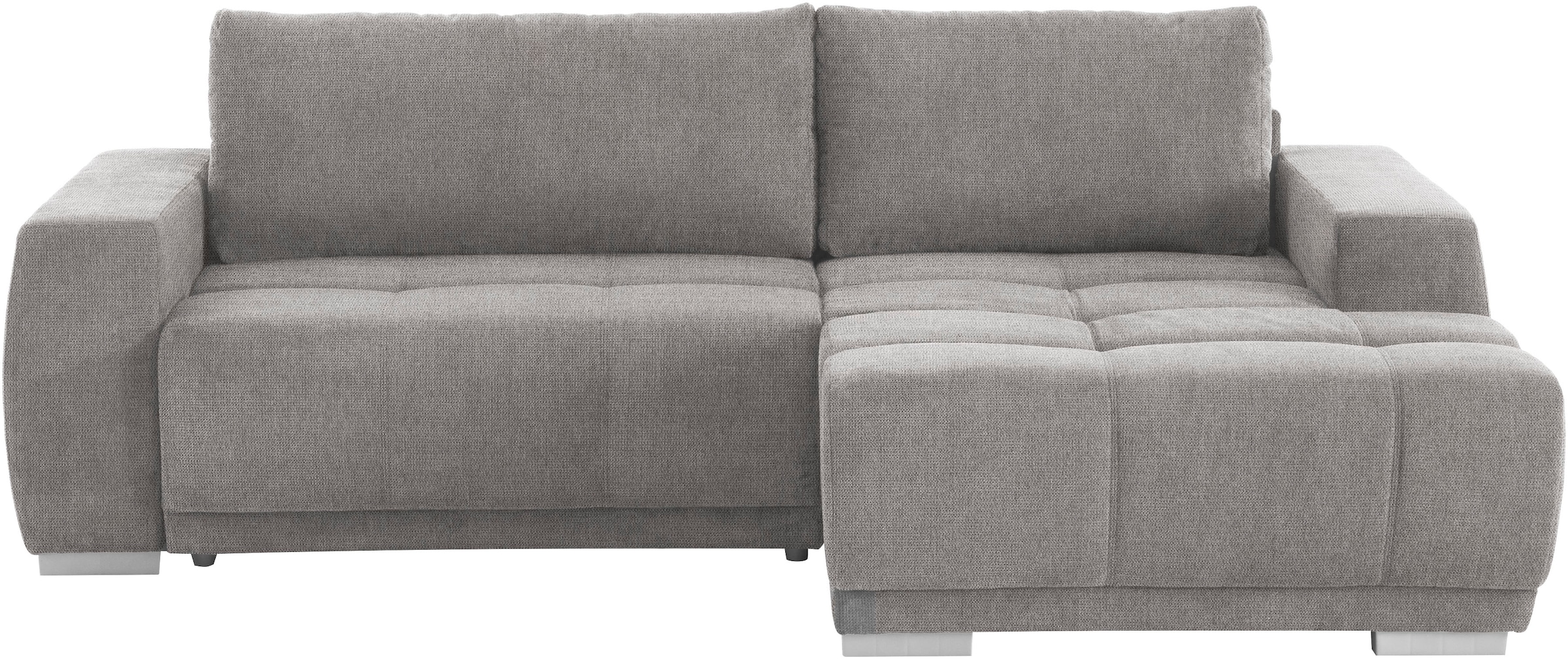INOSIGN Ecksofa »Bolero L-Form«, wahlweise mit Bettfunktion & Bettkasten