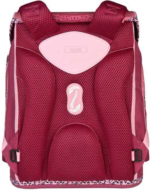 Scooli Schulranzen »EasyFit, Minnie Mouse Happy Girl, Pink«, Reflektoren