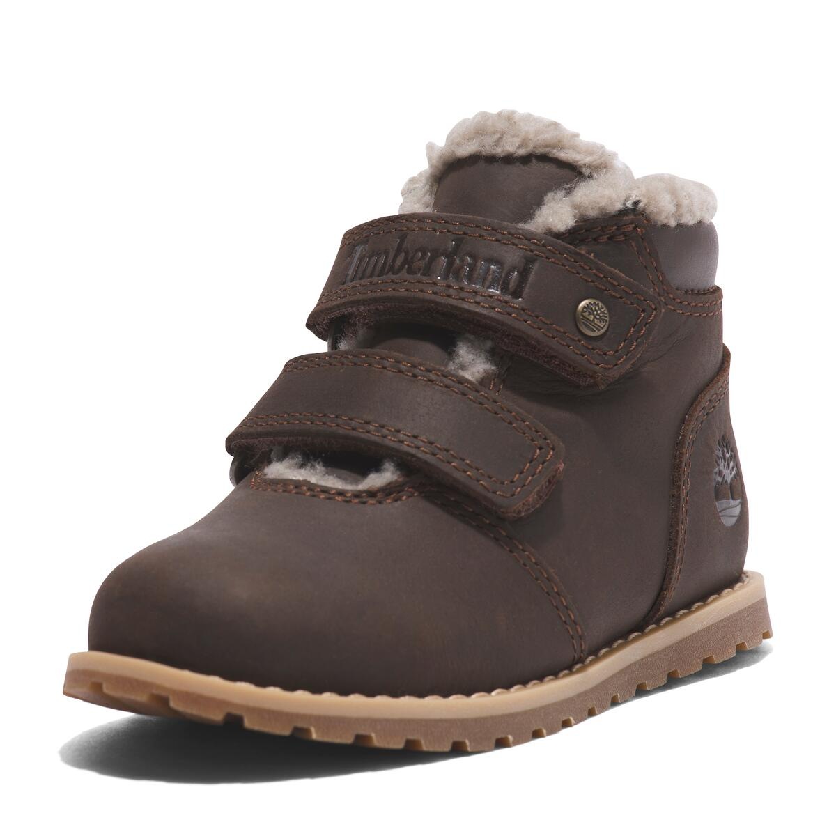 Timberland Klettboot »POKEY PINE MID WARM LINED HOOK & LOOP BOOT«, Winterstiefel, Winterboots, Snowboots, Winterschuhe, gefüttert