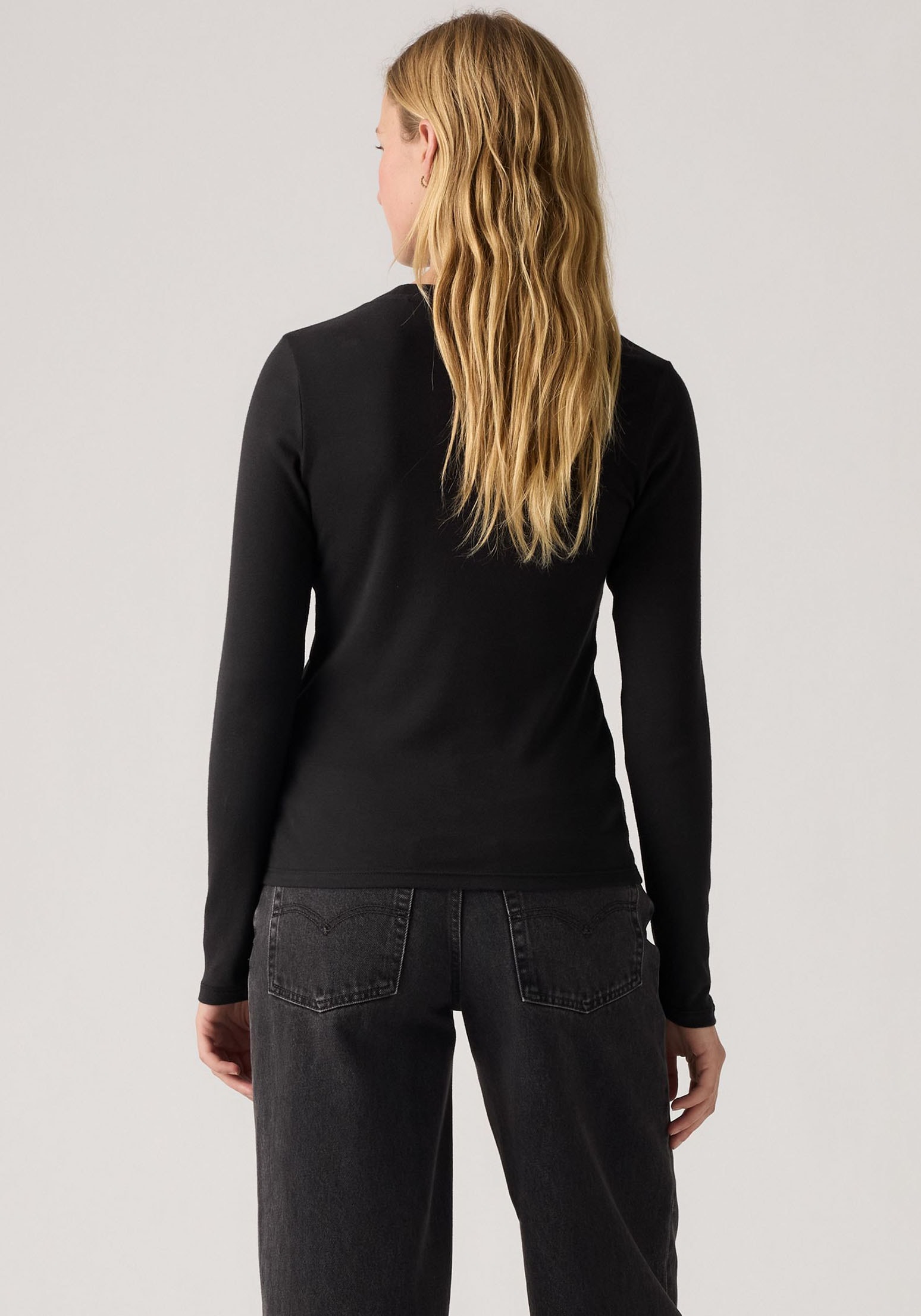 Levi's® Langarmshirt »LS 2 Pack Tee«, (Packung, 2 tlg.), mit Batwing Logo-Stickerei