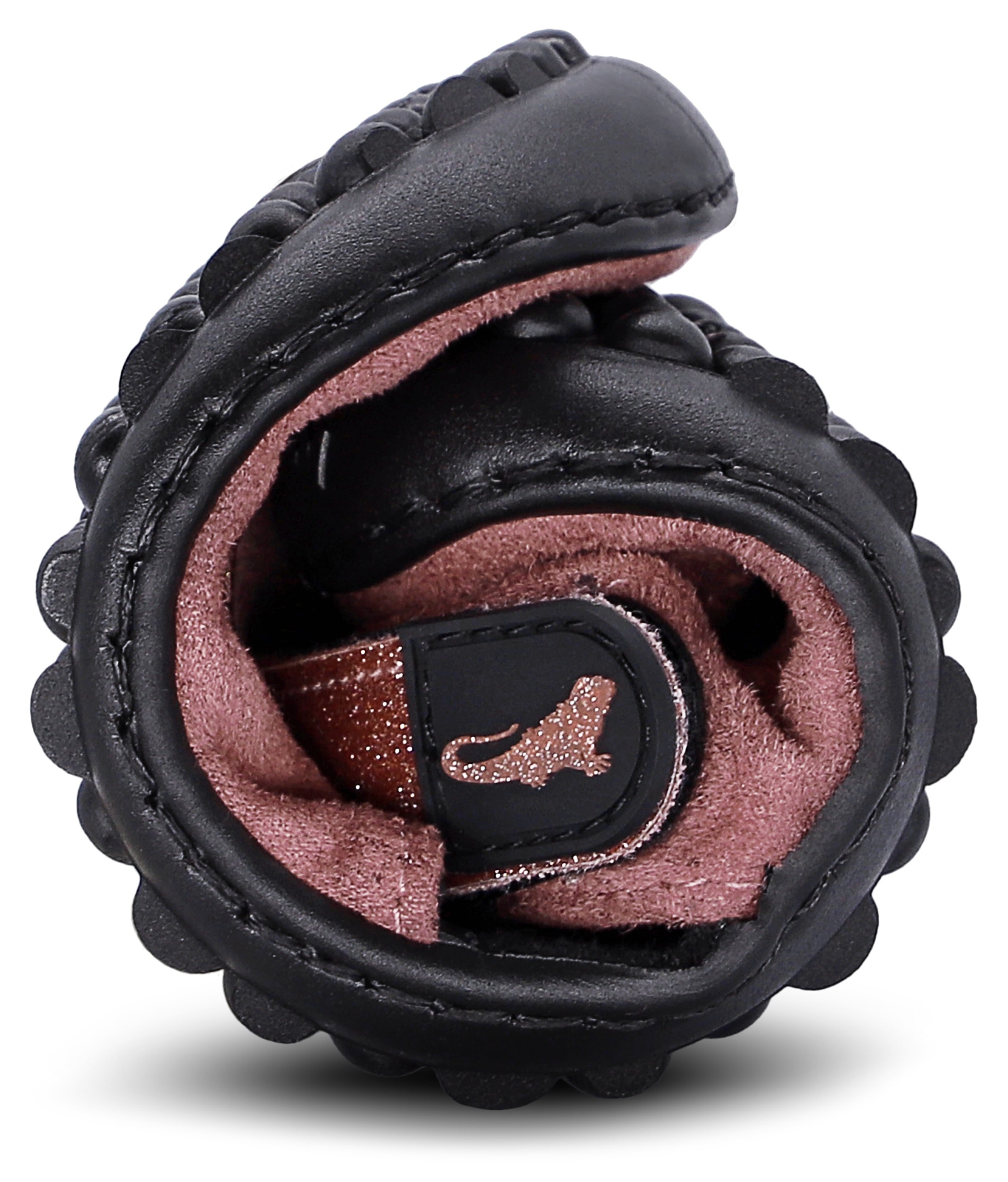 Leguano Chaussures pieds nus »LEGUANITO JARINA«  , Halbschuh, Bequemschuh mit Glitzer und Herzapplikation