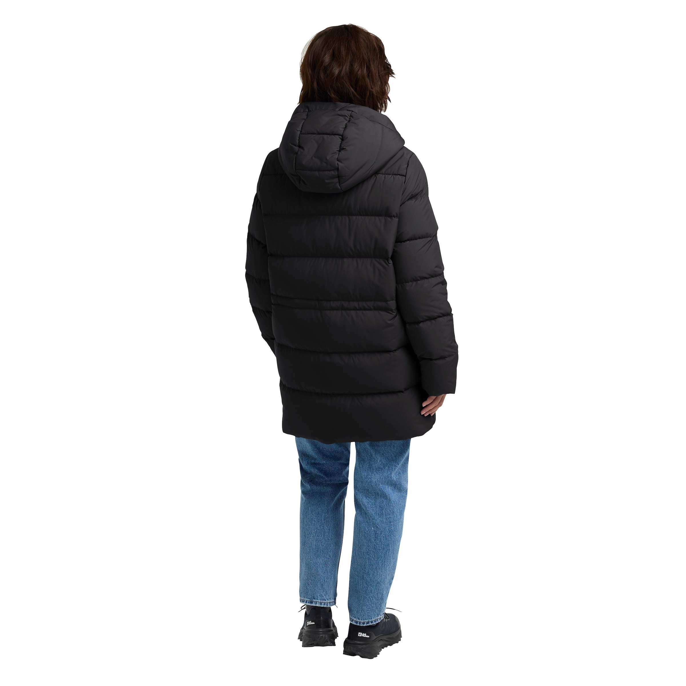 Jack Wolfskin Daunenjacke »FROZEN PALACE LONG JKT W RDS«, Wärmend, winddicht, Daunenjacke