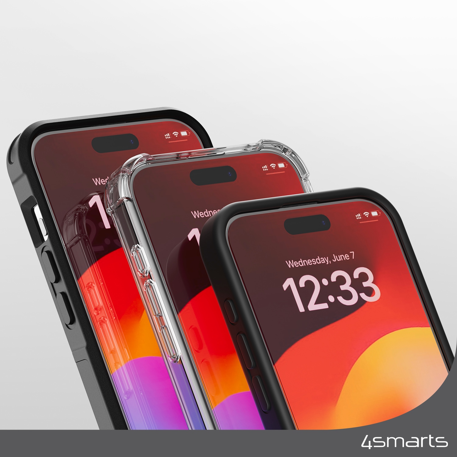 4smarts Displayschutzglas »Second Glass mit Montagerahmen«, für Apple iPhone 15