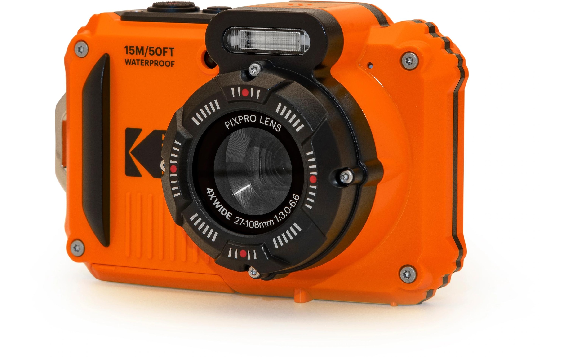 Kodak Kompaktkamera »PixPro WPZ2 Kit« , 16,35 , 4 fach fach x opt. Zoom , WLAN
