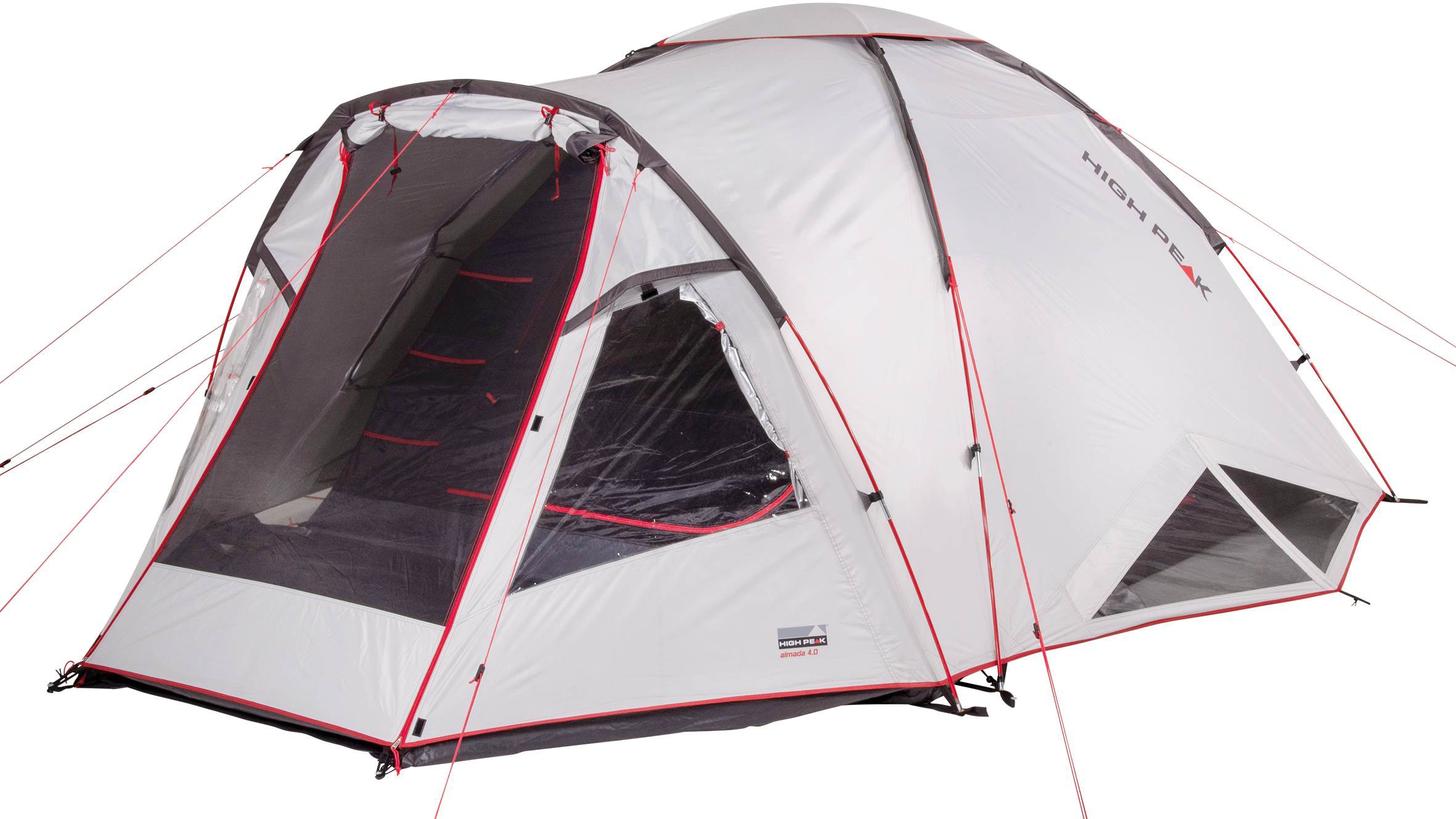 Découvrir High Peak Kuppelzelt »Zelt Almada 4.0«, 4 Personen, (mit  Transporttasche) sur