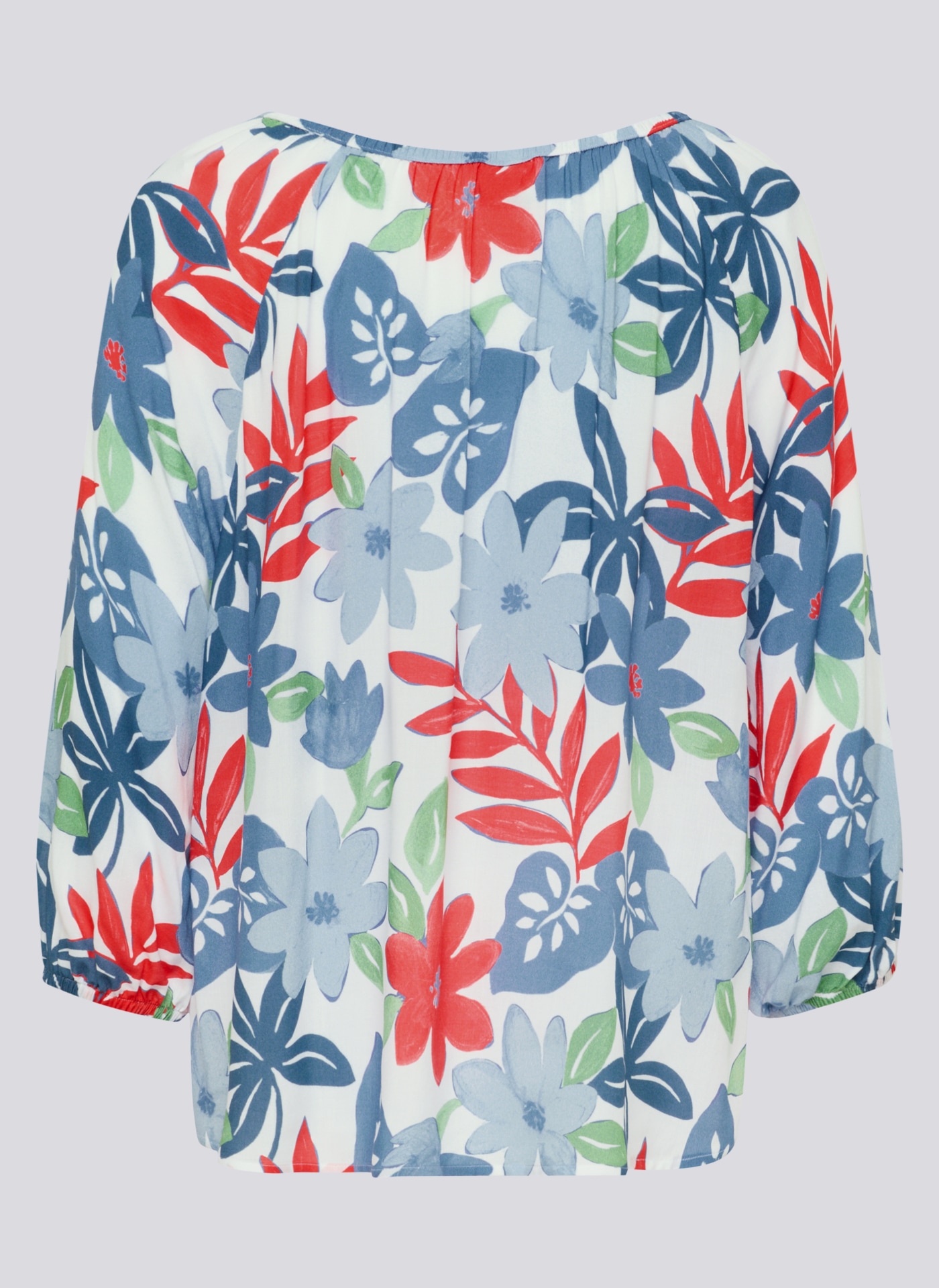 Rabe Blouse classique mit All-Over Print