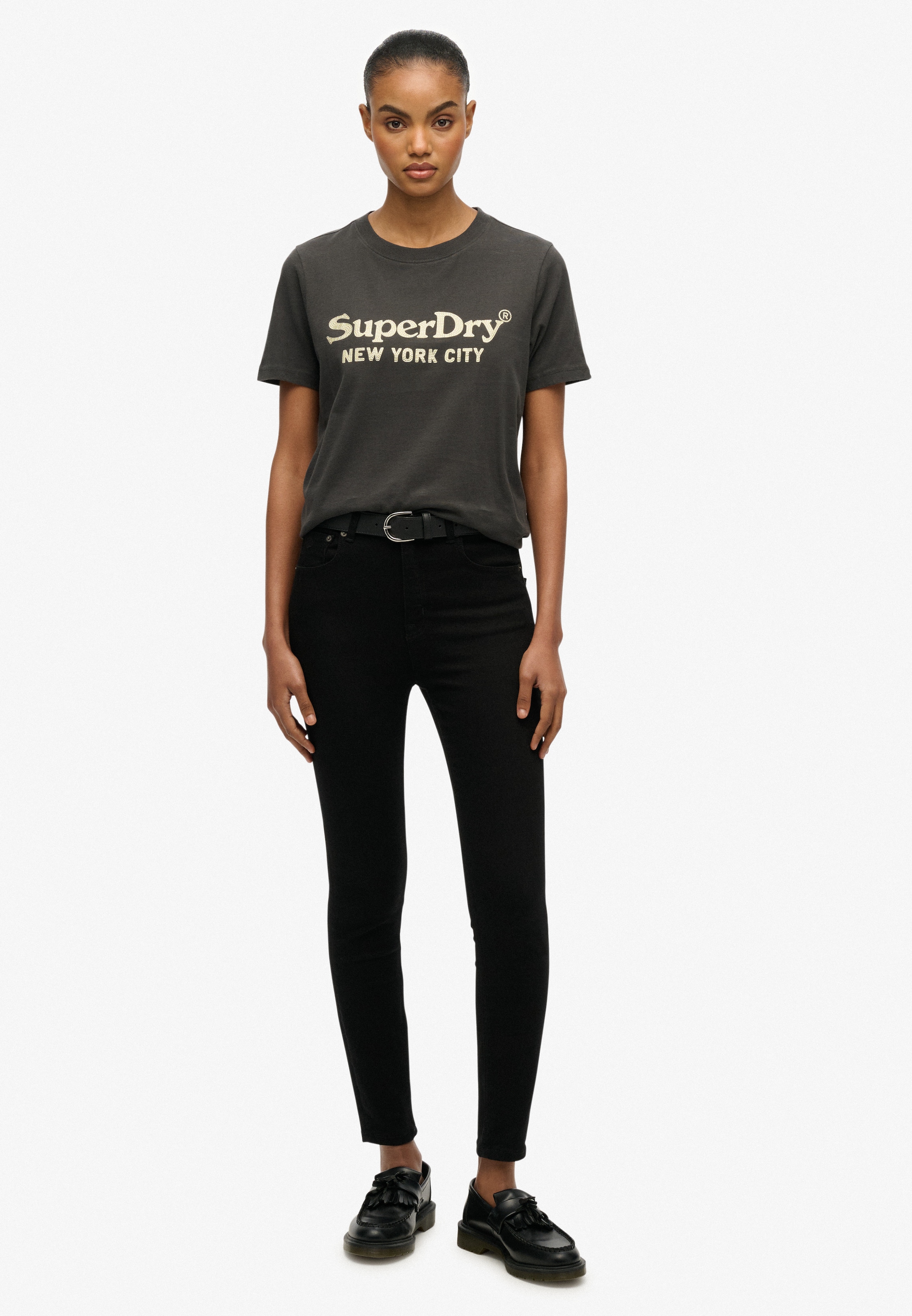 Superdry Print-Shirt »BRAND MARK RELAXED TEE«