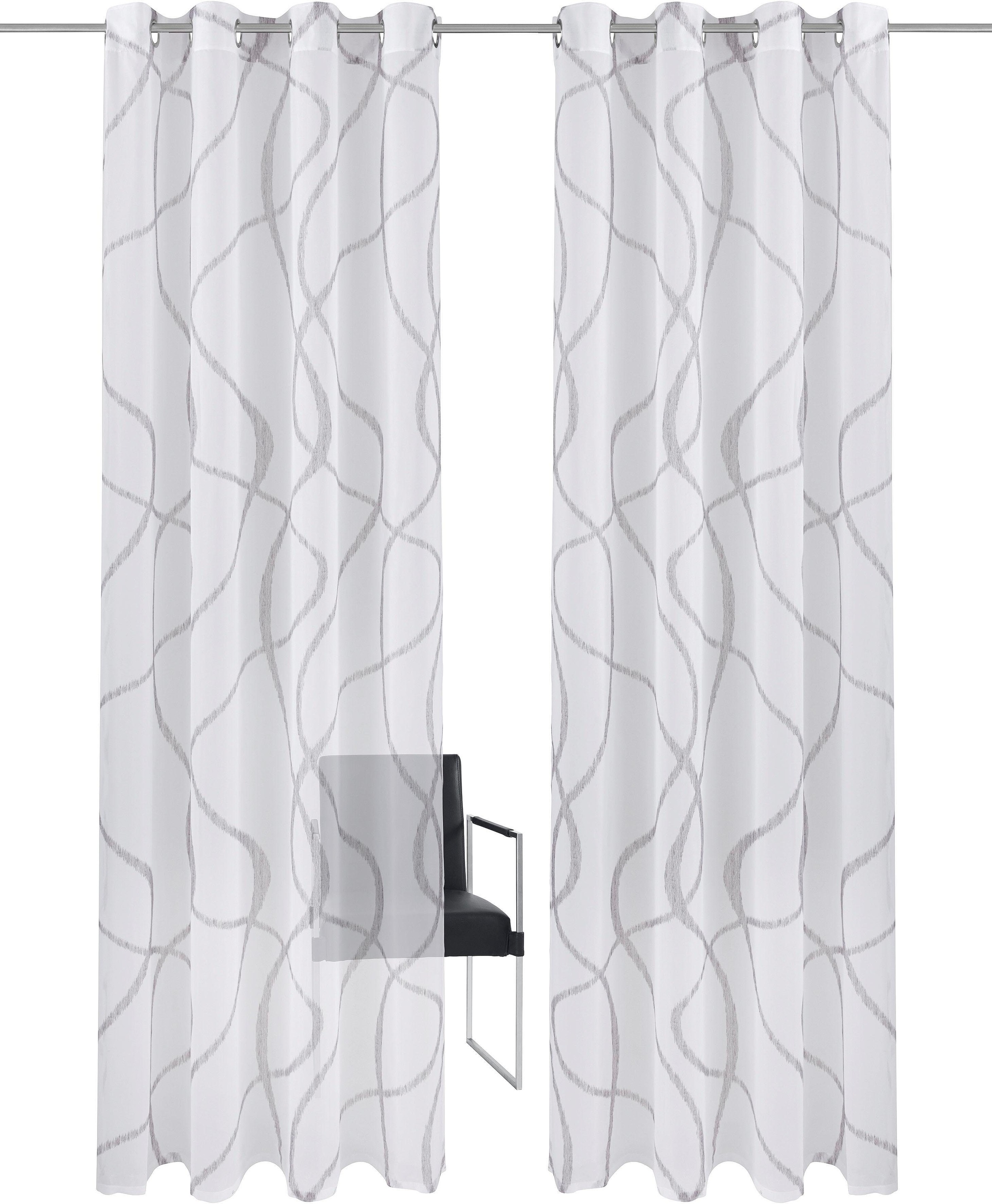 Image of my home Gardine »Bene«, (1 St.), Transparent, gemustert, glatt, verschiedene Grössen bei Ackermann Versand Schweiz