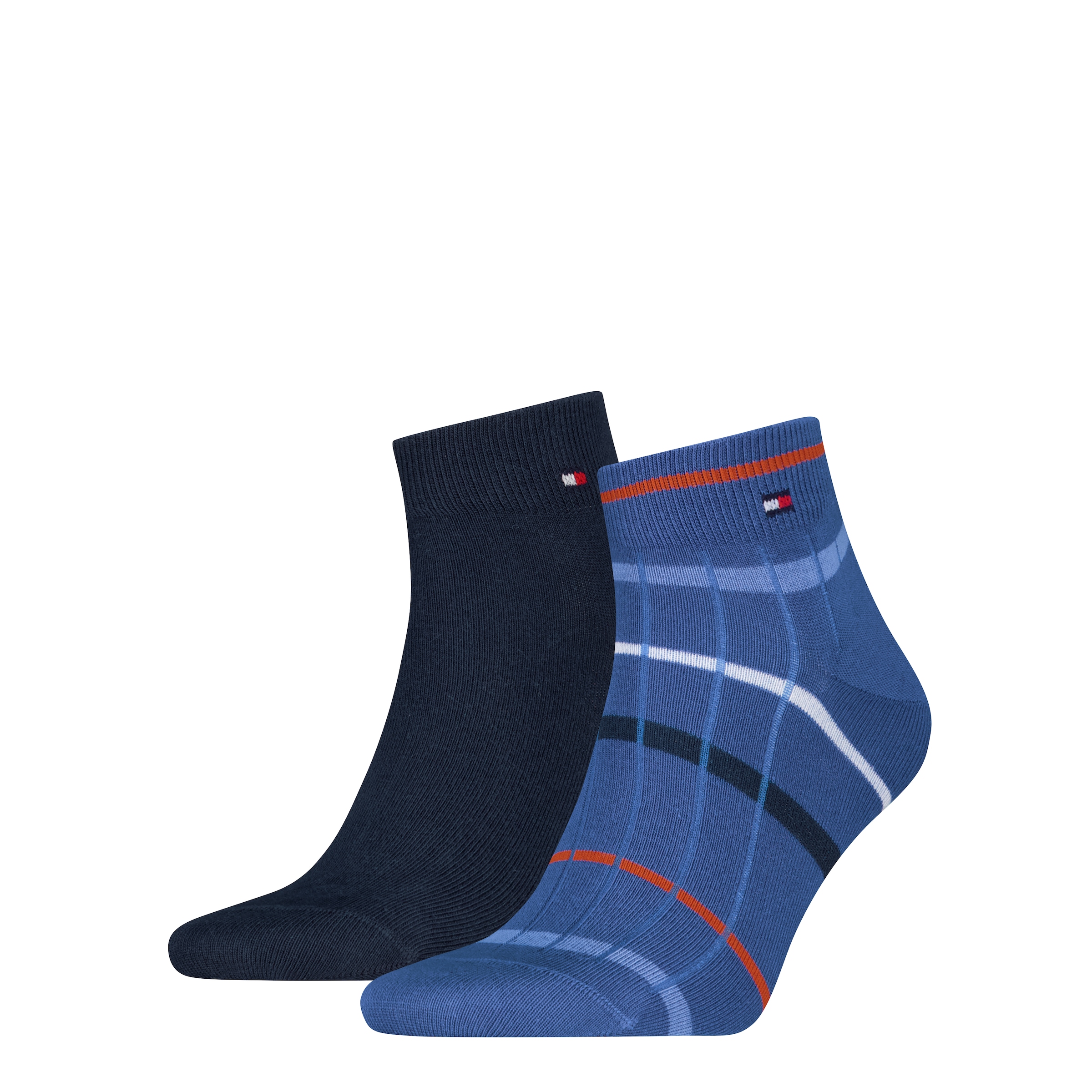Image of Tommy Hilfiger Kurzsocken "TH MEN QUARTER 2P SUMMER BRETON" 2 Paar