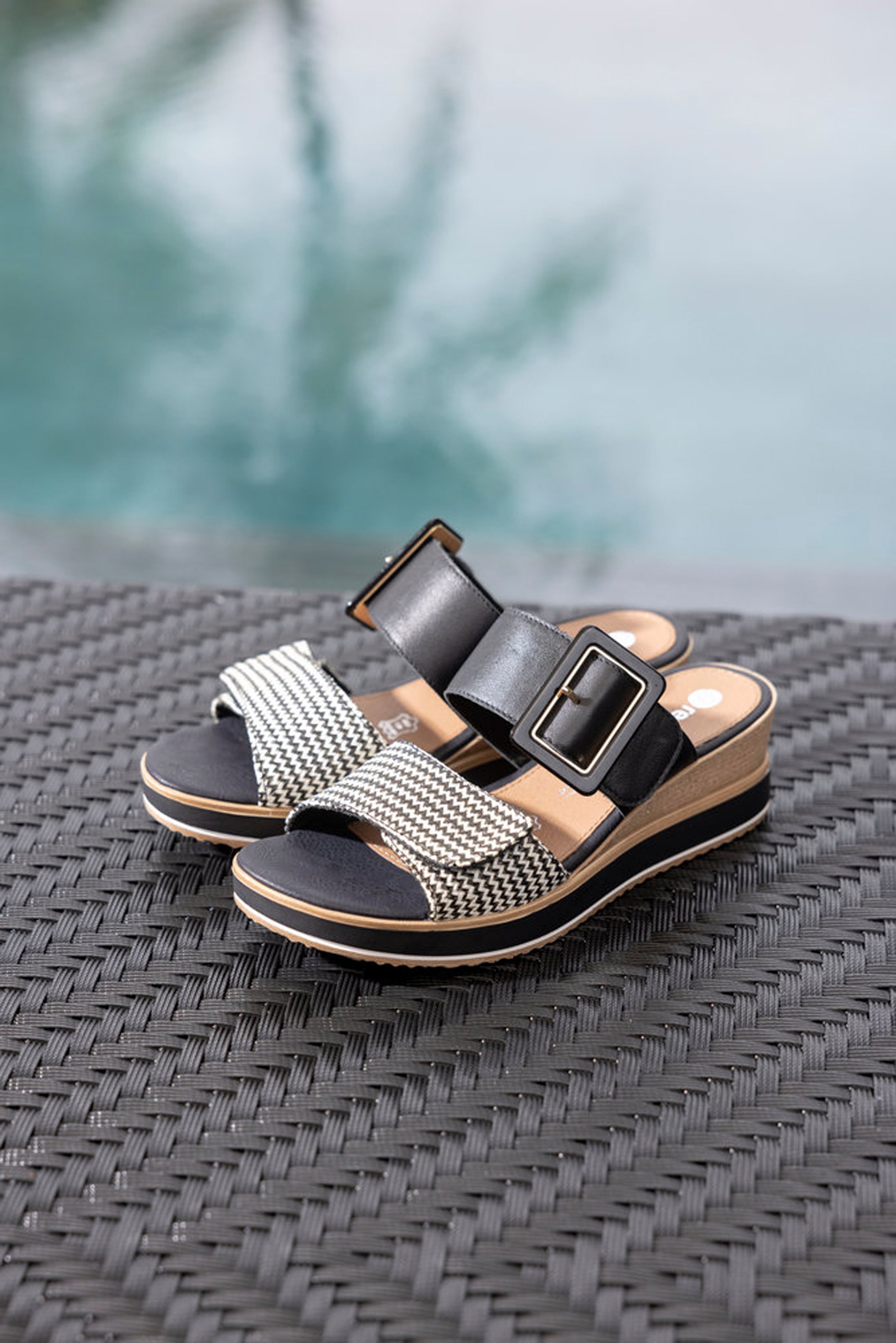 Remonte  , Keilabsatz, Sommerschuh, Bequemschuh mit Softfussbett