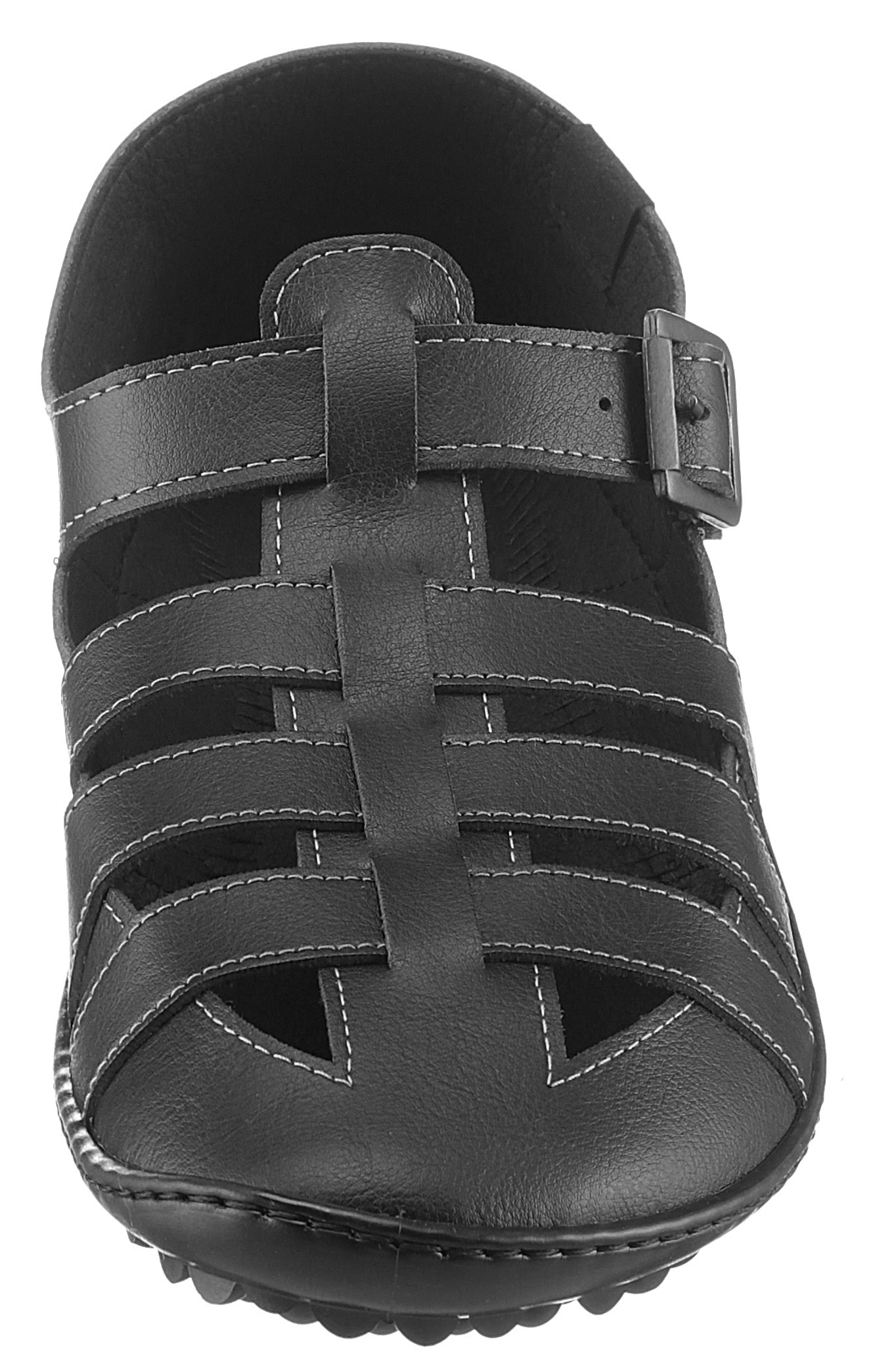 Leguano Barfussschuh »JARO«, Sandale, Bequemschuh, Sommerschuh mit Schnallenverschluss