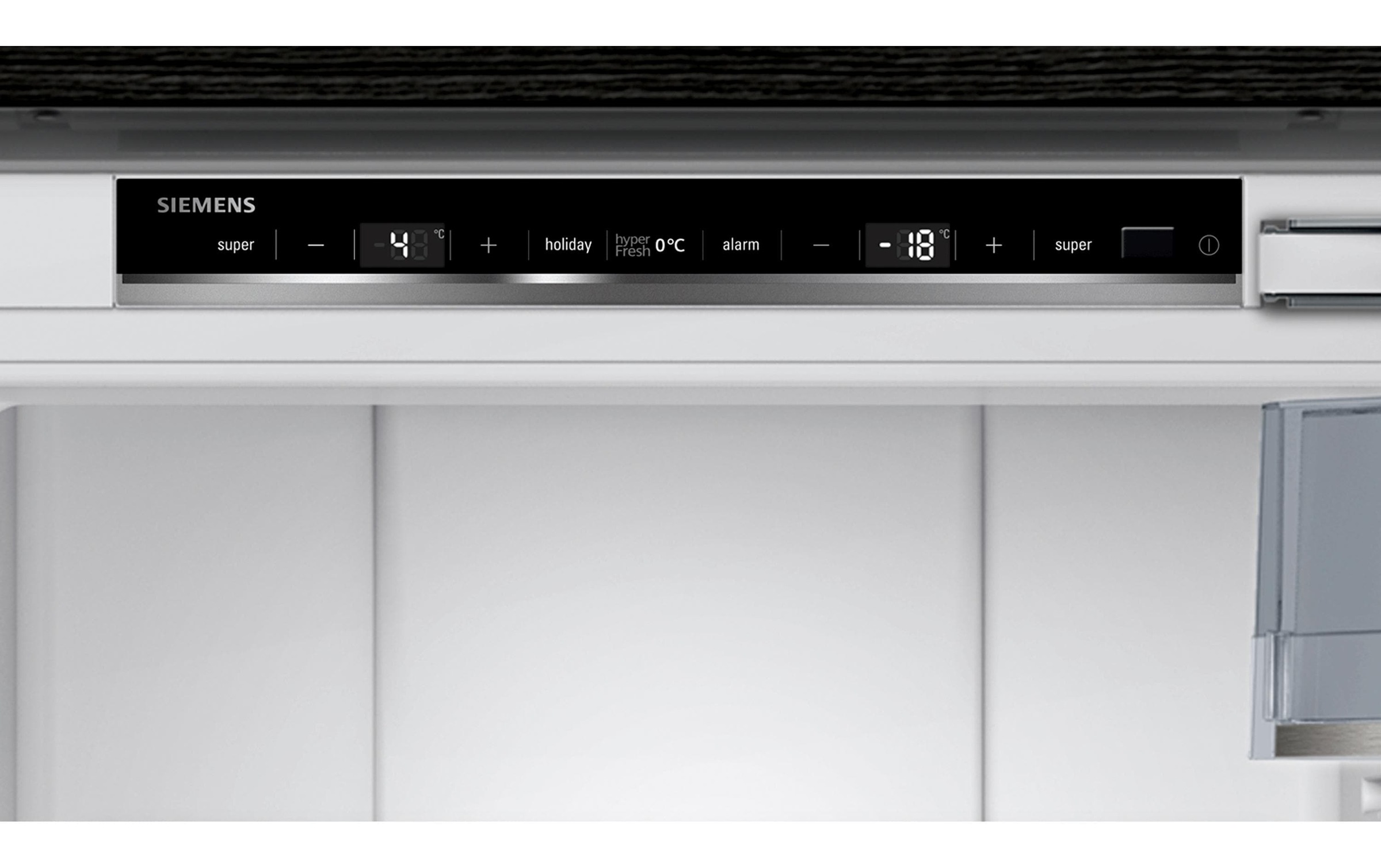 SIEMENS Combiné réfrigérateur/congélateur »KI86FPDE0H« 177,2 cm hoch 55,8 cm breit Einbau-Kühl-Gefrier-Kombination mit Gefrierbereich unten