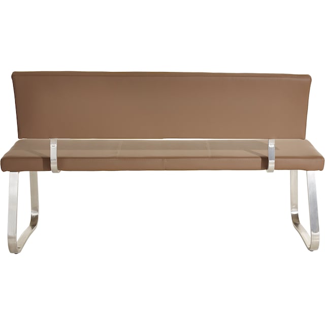 MCA furniture Polsterbank »Arco«, belastbar bis 280 Kg, Echtleder, in  verschiedenen Breiten jetzt kaufen