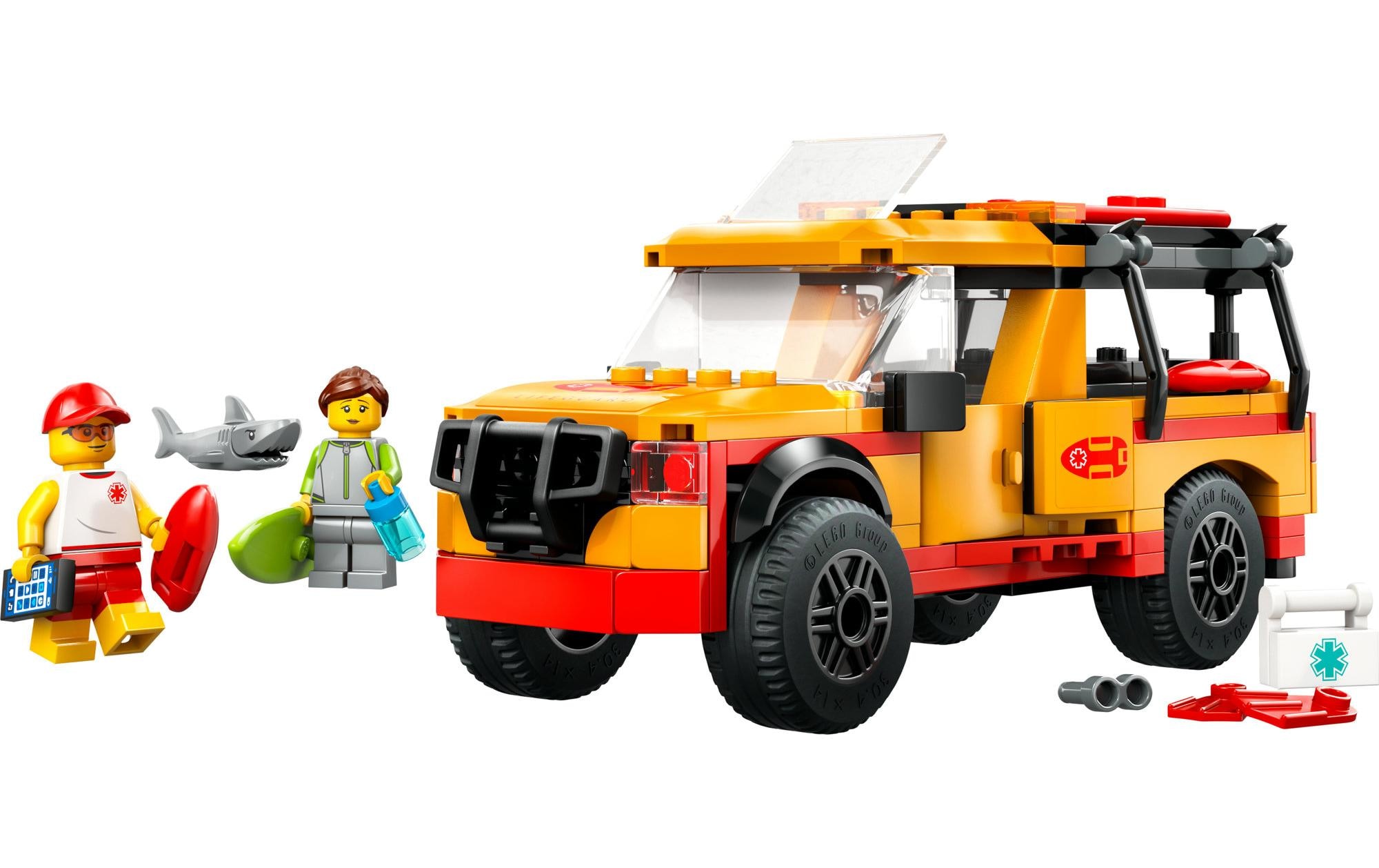LEGO® Spielbausteine »City Einsatzfahrzeug Rettungsschwimmer 60460«, (214 St.)