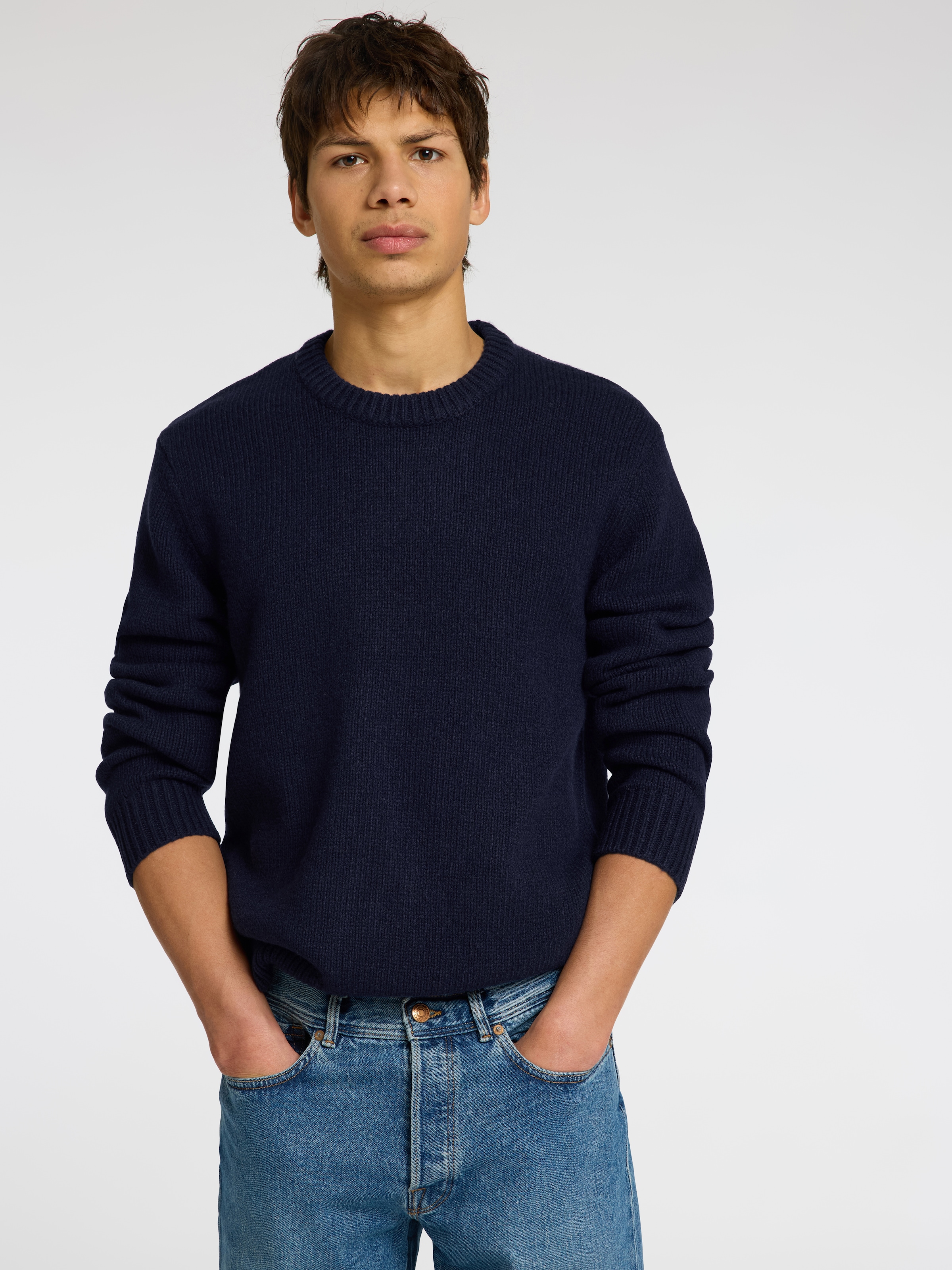 Strickpullover »SLHCODY LS KNIT RELAXED CREW NECK NOOS«